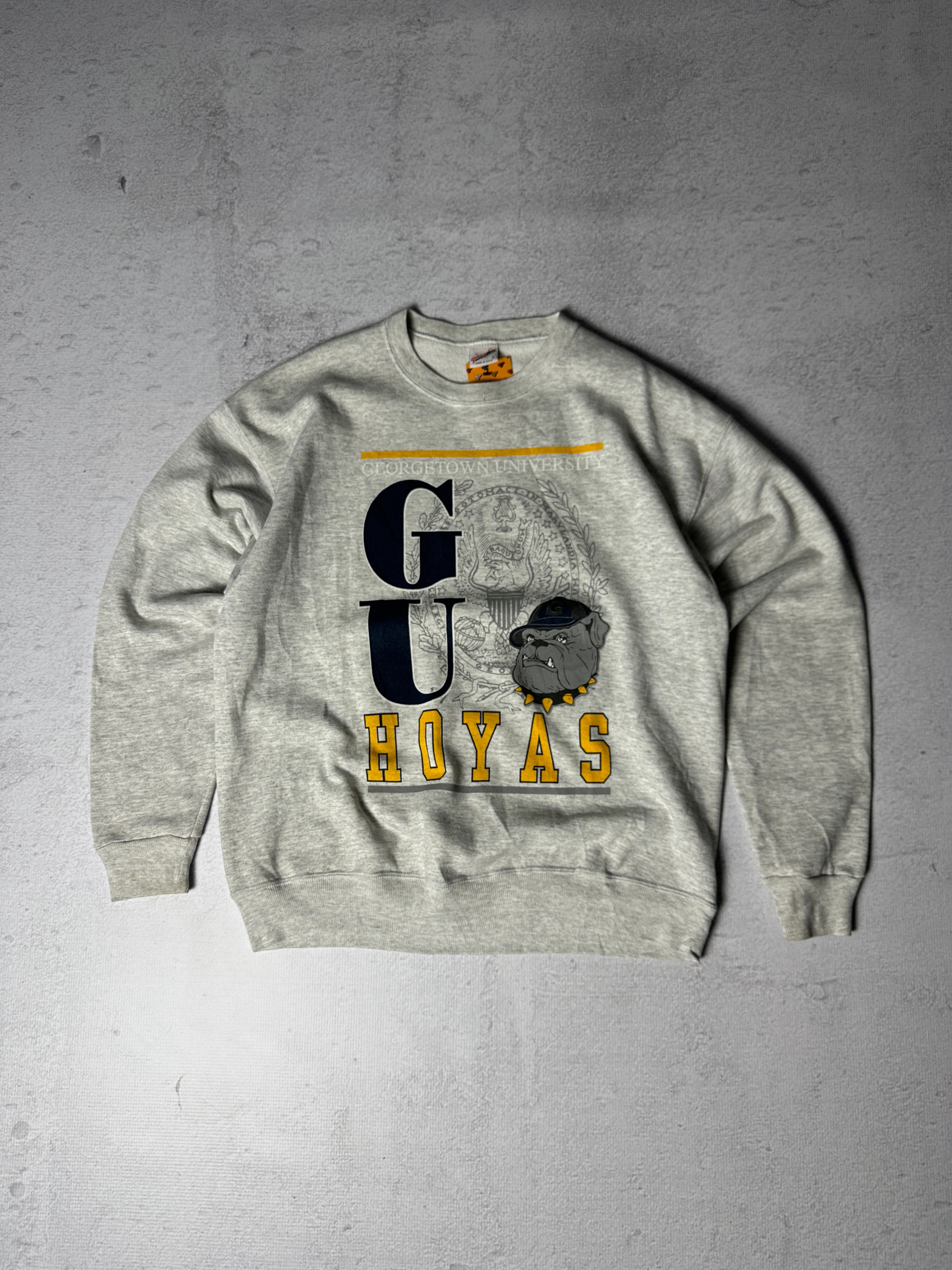 Vintage NCAA Georgetown Hoyas Crewneck Sweatshirt - Men's Medium