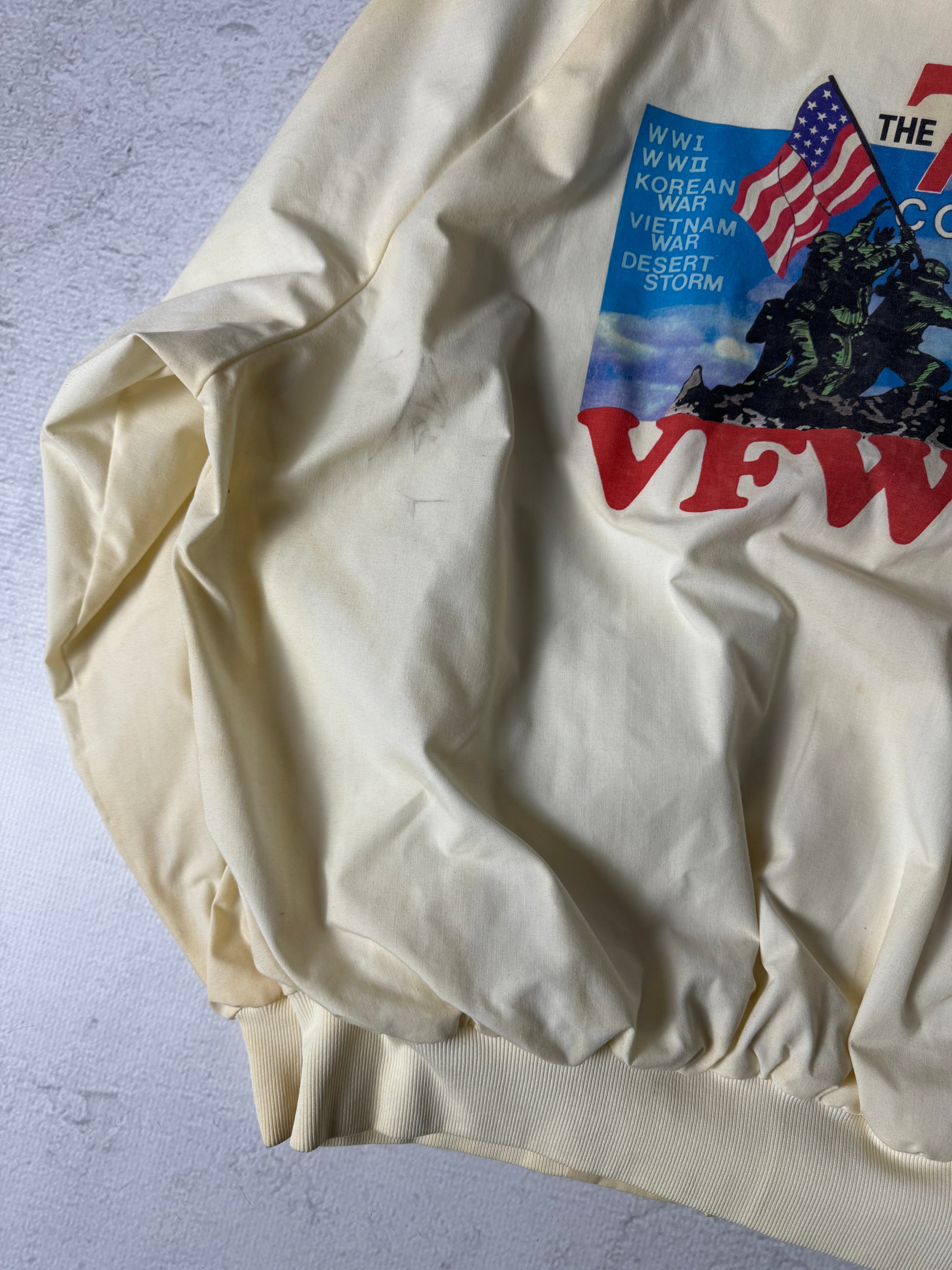 Vintage 1995 Veterans Of Foreign Wars Bombers - Men's XL