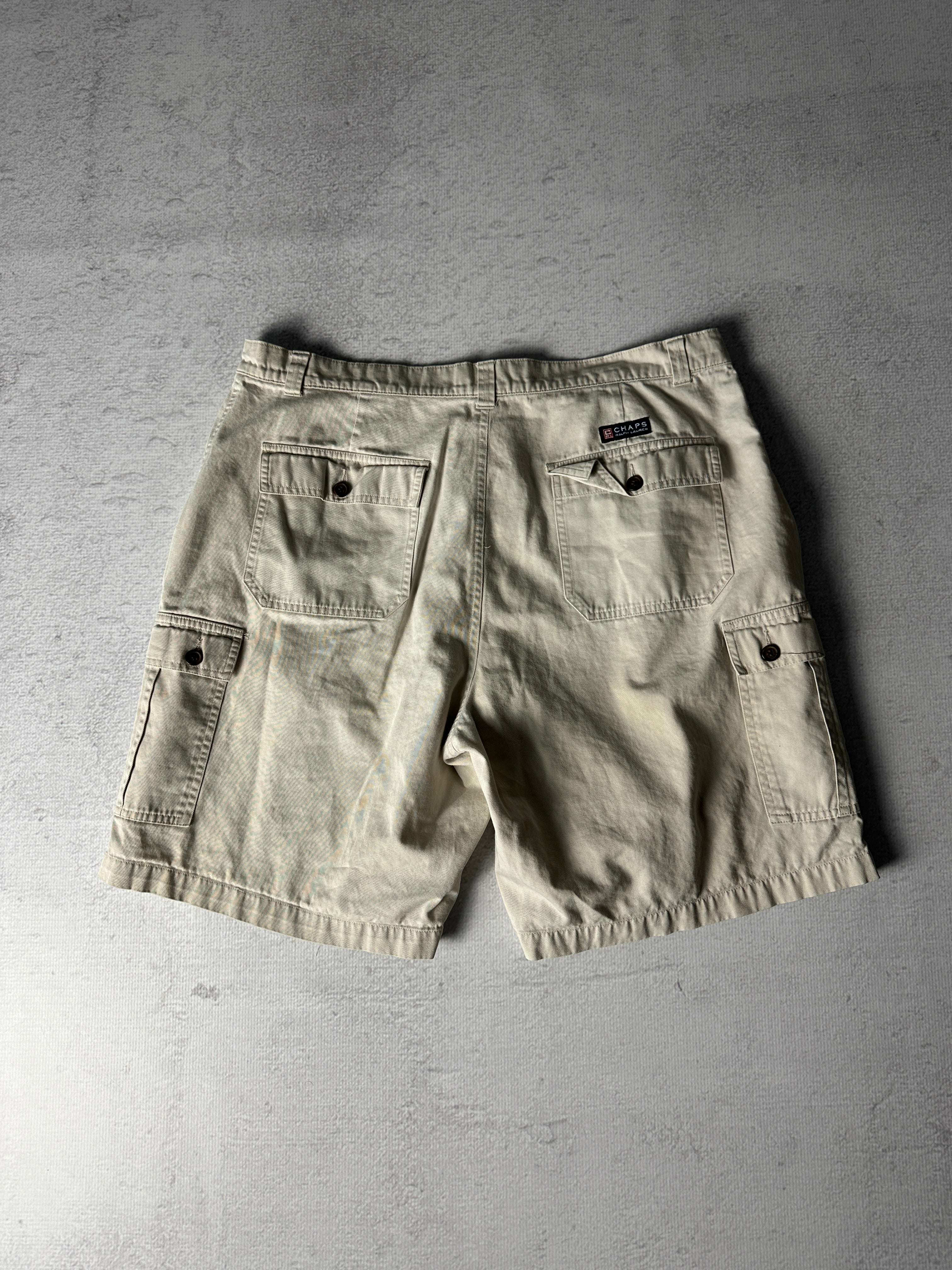 Vintage Chaps Ralph Lauren Cargo Shorts - Men's 38W 9L