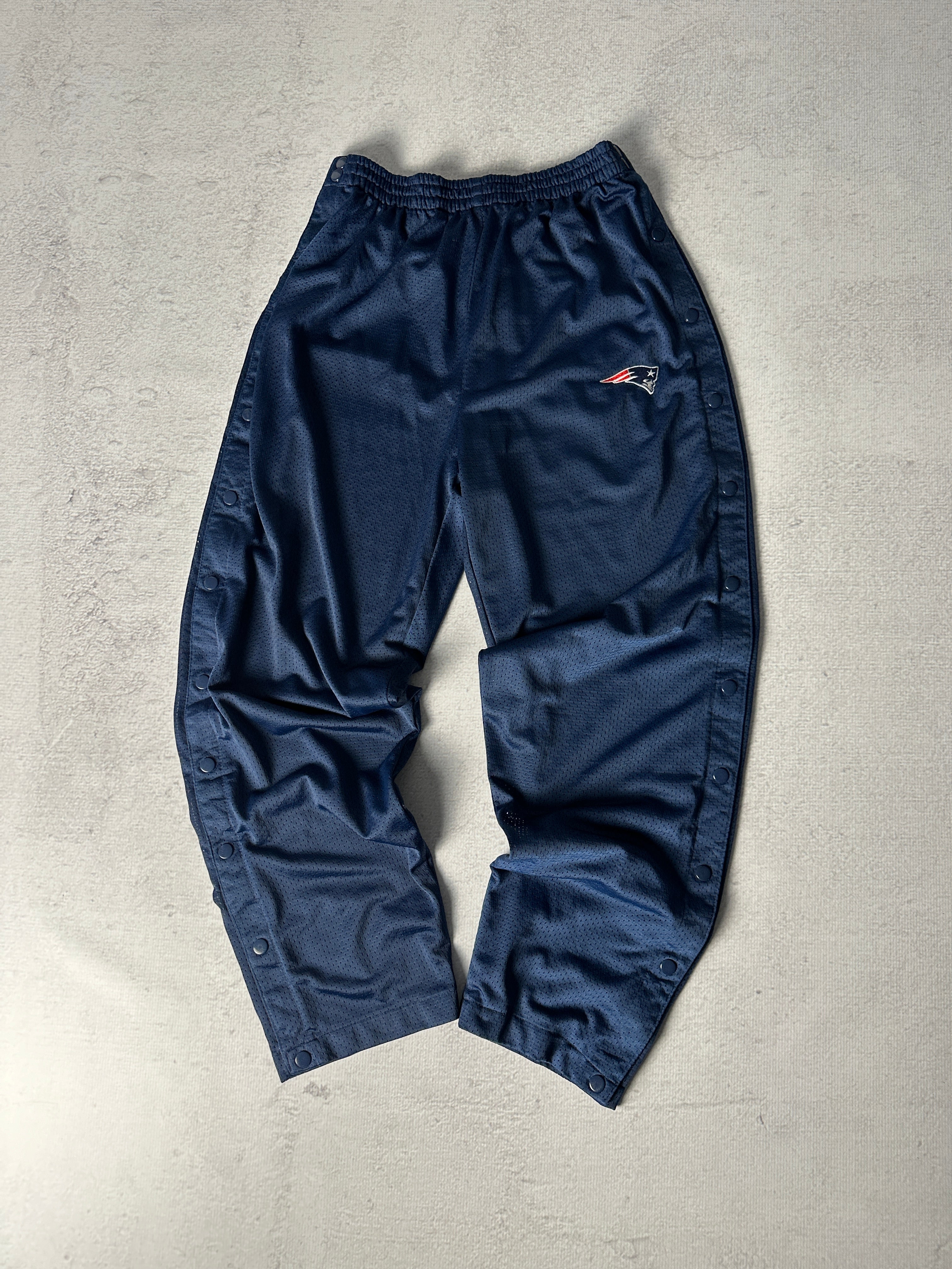 Vintage NFL New England Patriots Tearaway Track Pants - Men's Medium