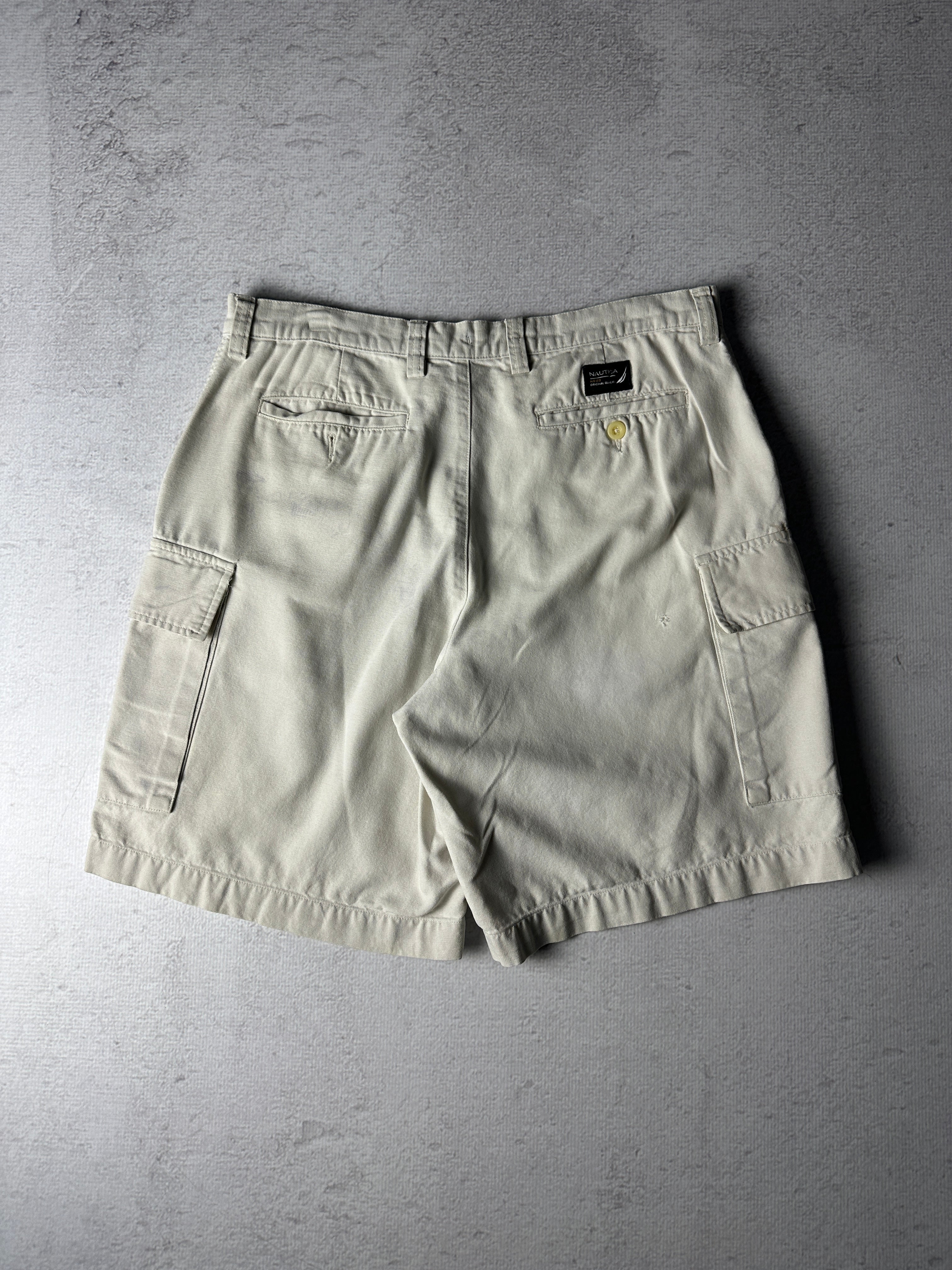 Vintage Nautica Cargo Shorts - Men's 36