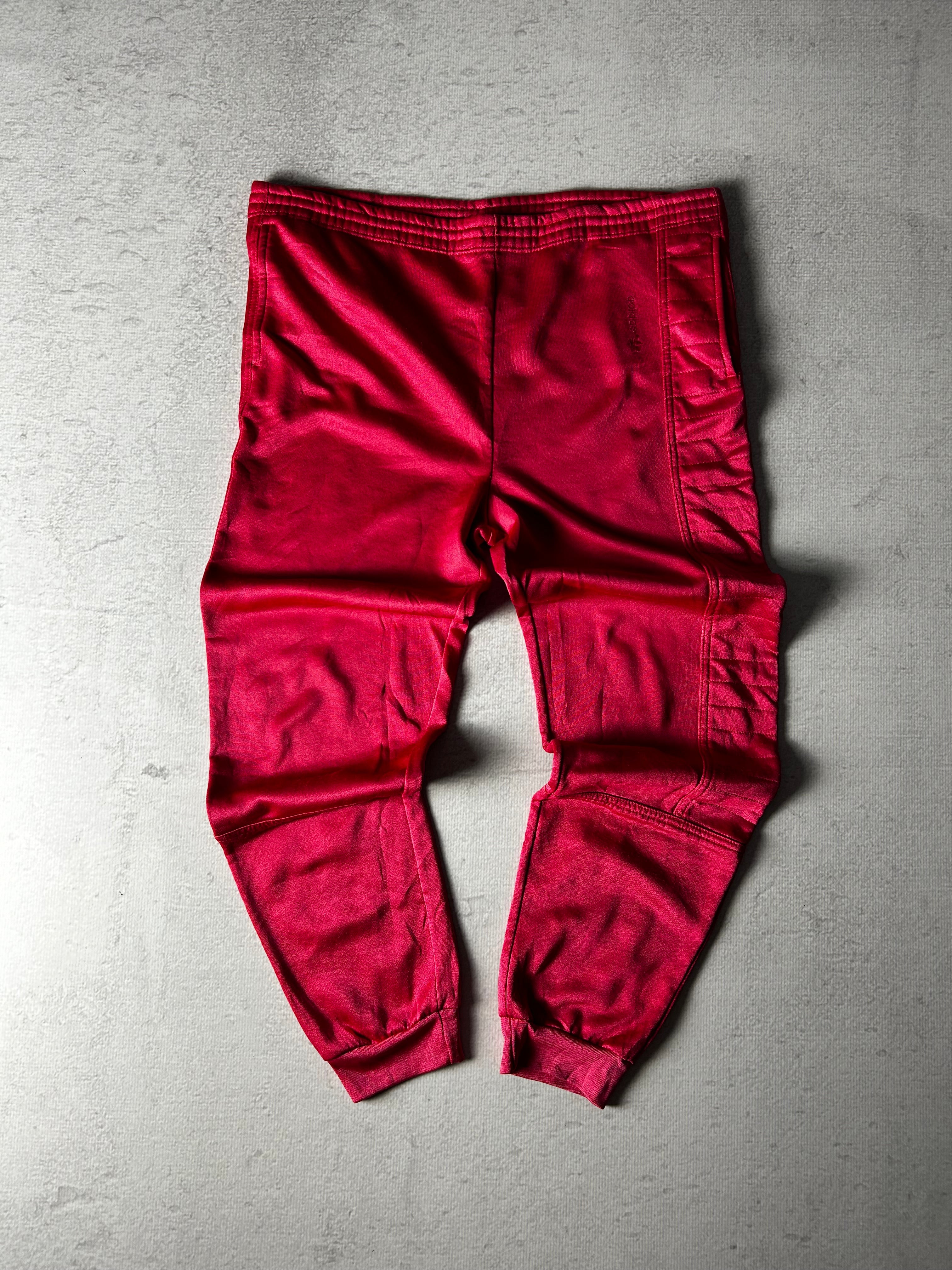 Vintage 80s Adidas Cuffed Track Pants - Women's Medium