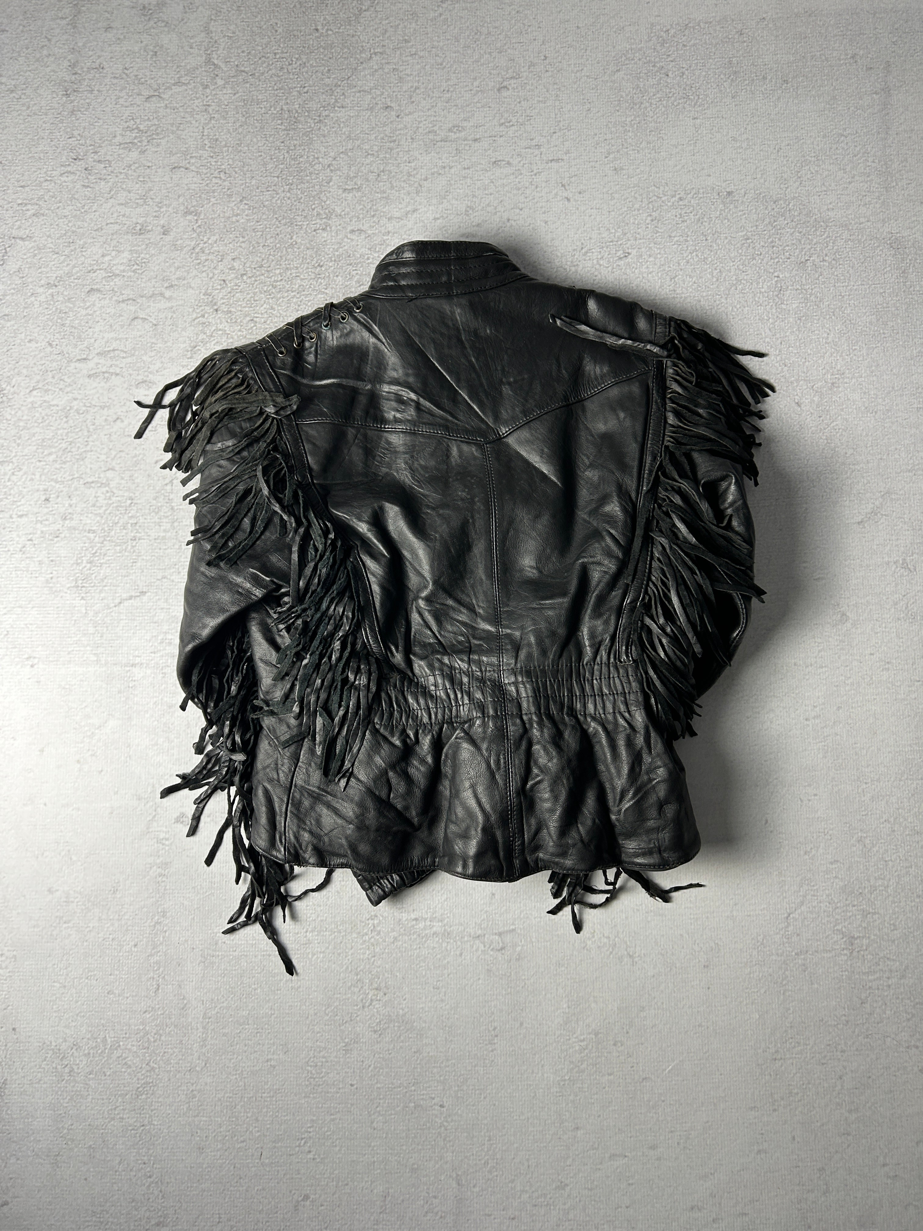 Vintage Leather Jacket - Men's Medium