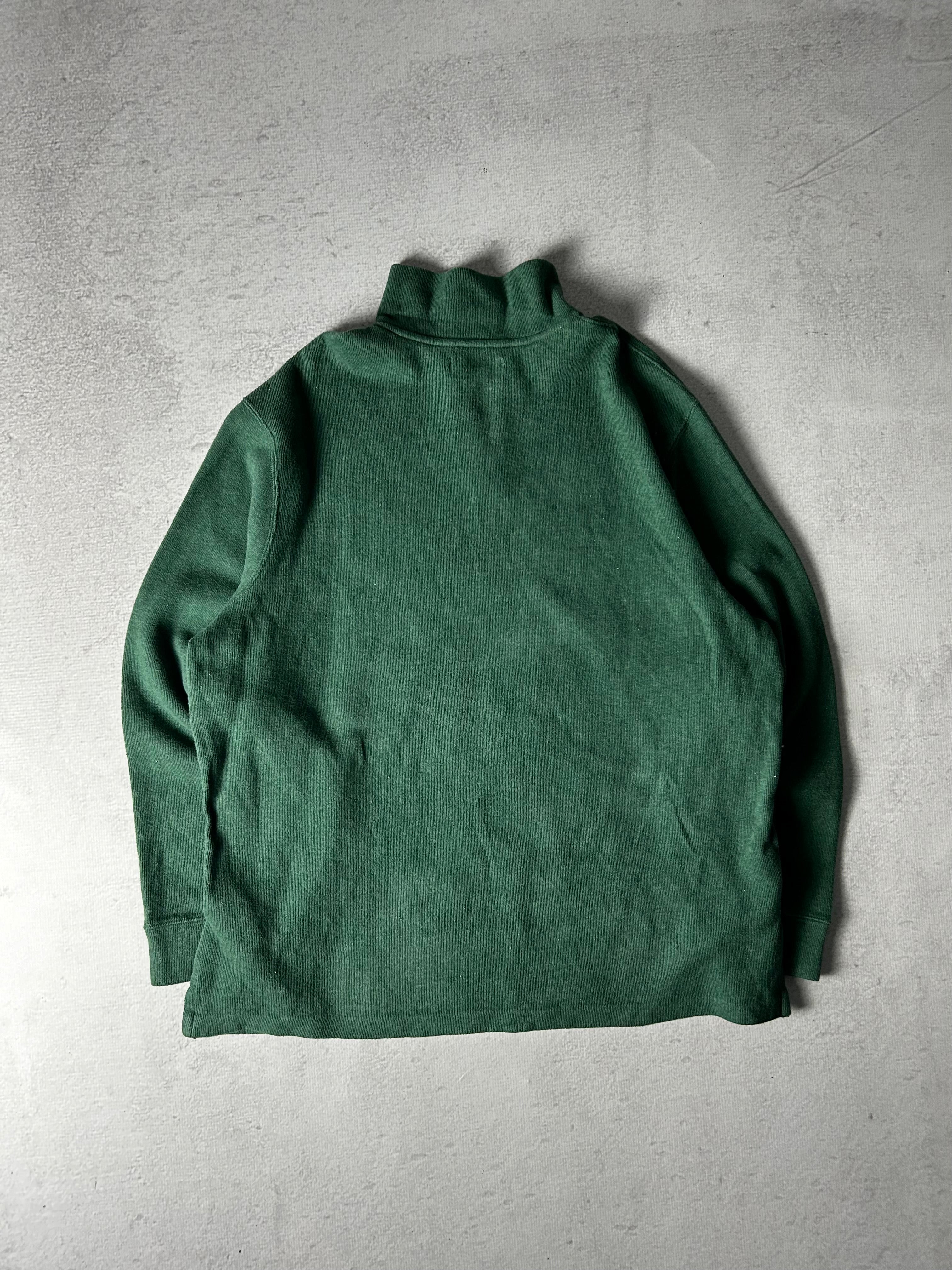 Vintage Polo Ralph Lauren 1/4 Zip Knitted Sweatshirt - Men's 2XL