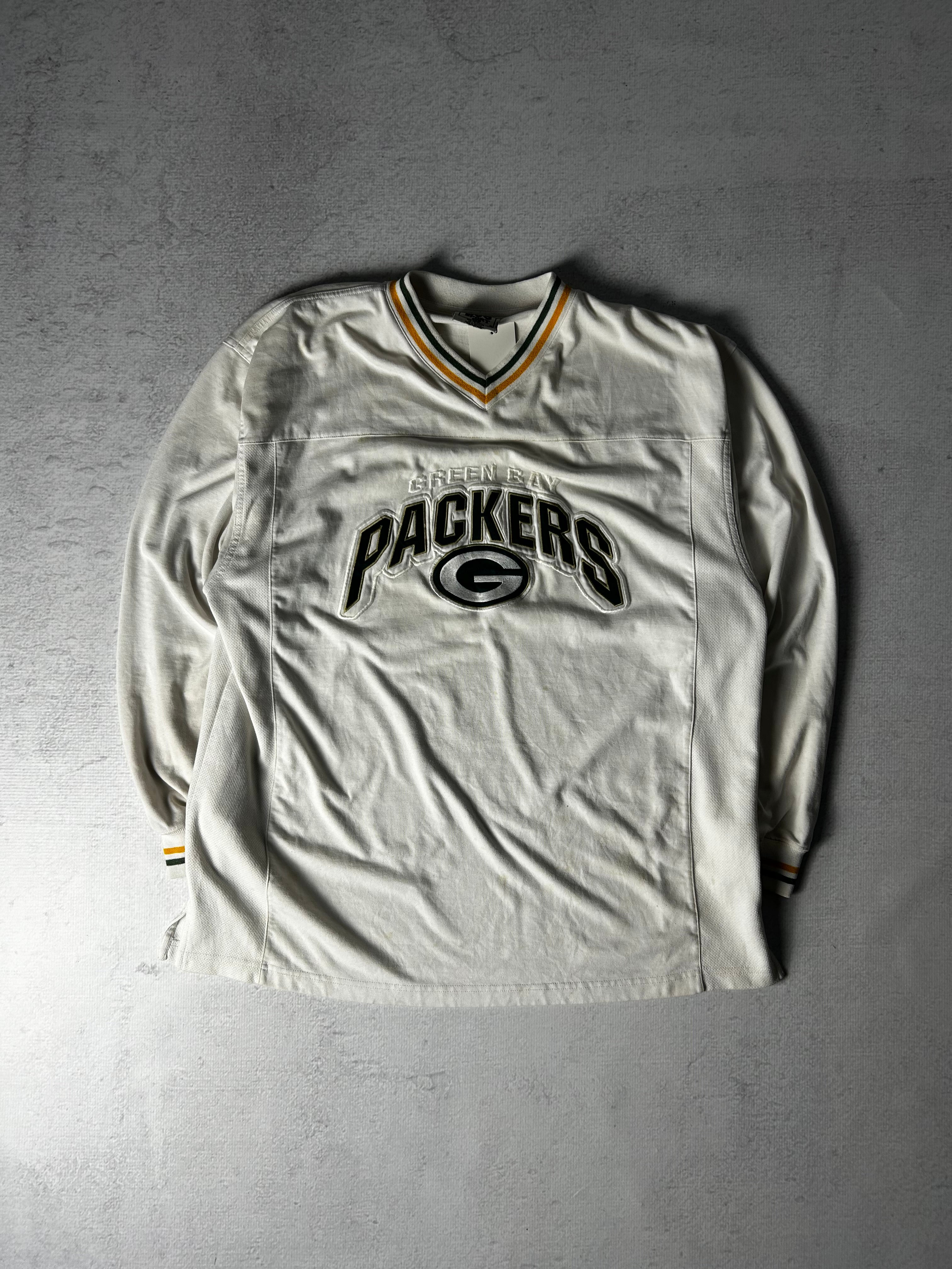 Vintage NFL Green Bay Packers Sweatshirt - Men's XL