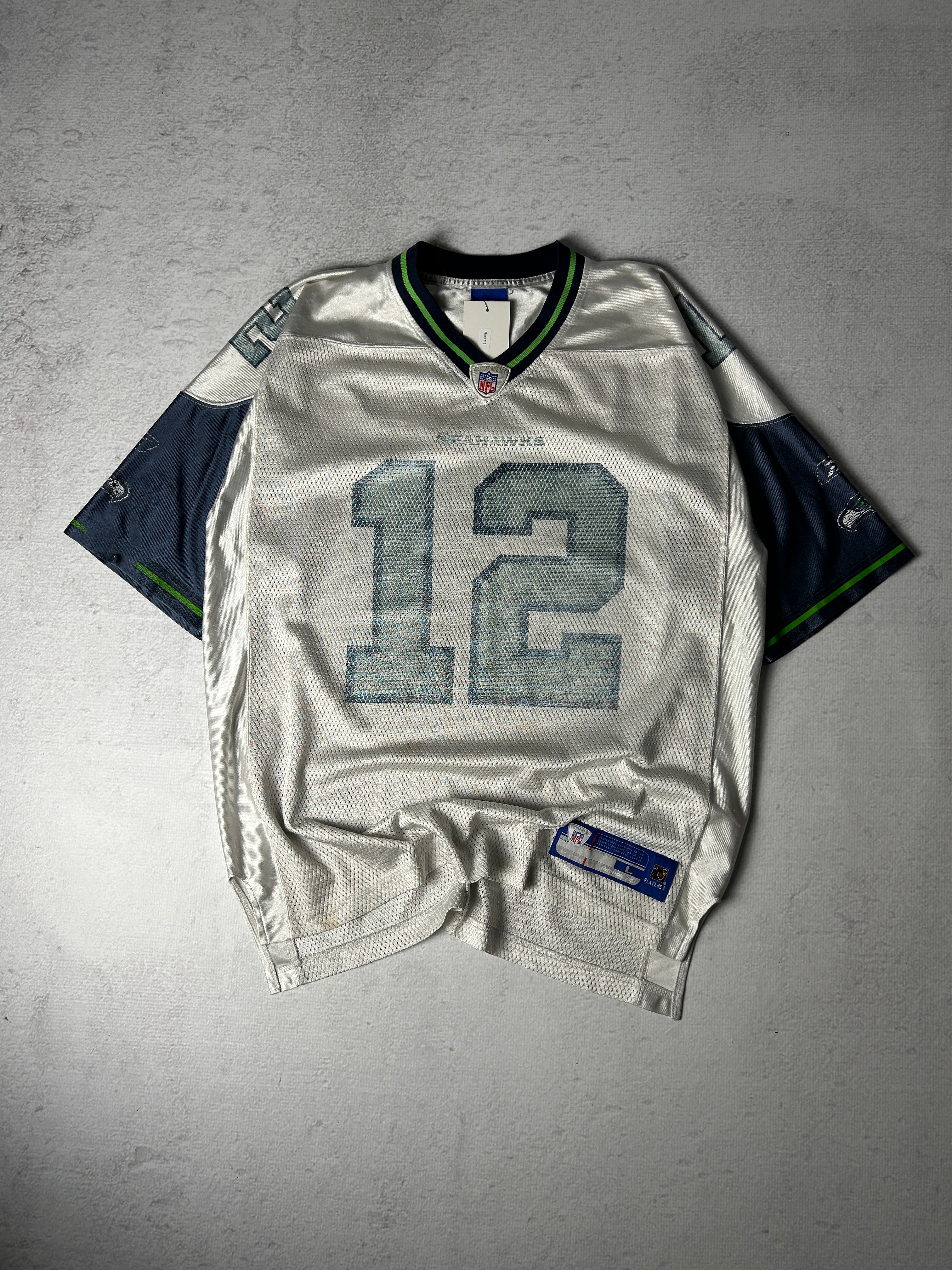 Vintage NFL Seattle Seahawks #12 Fan Jersey - Men's Large