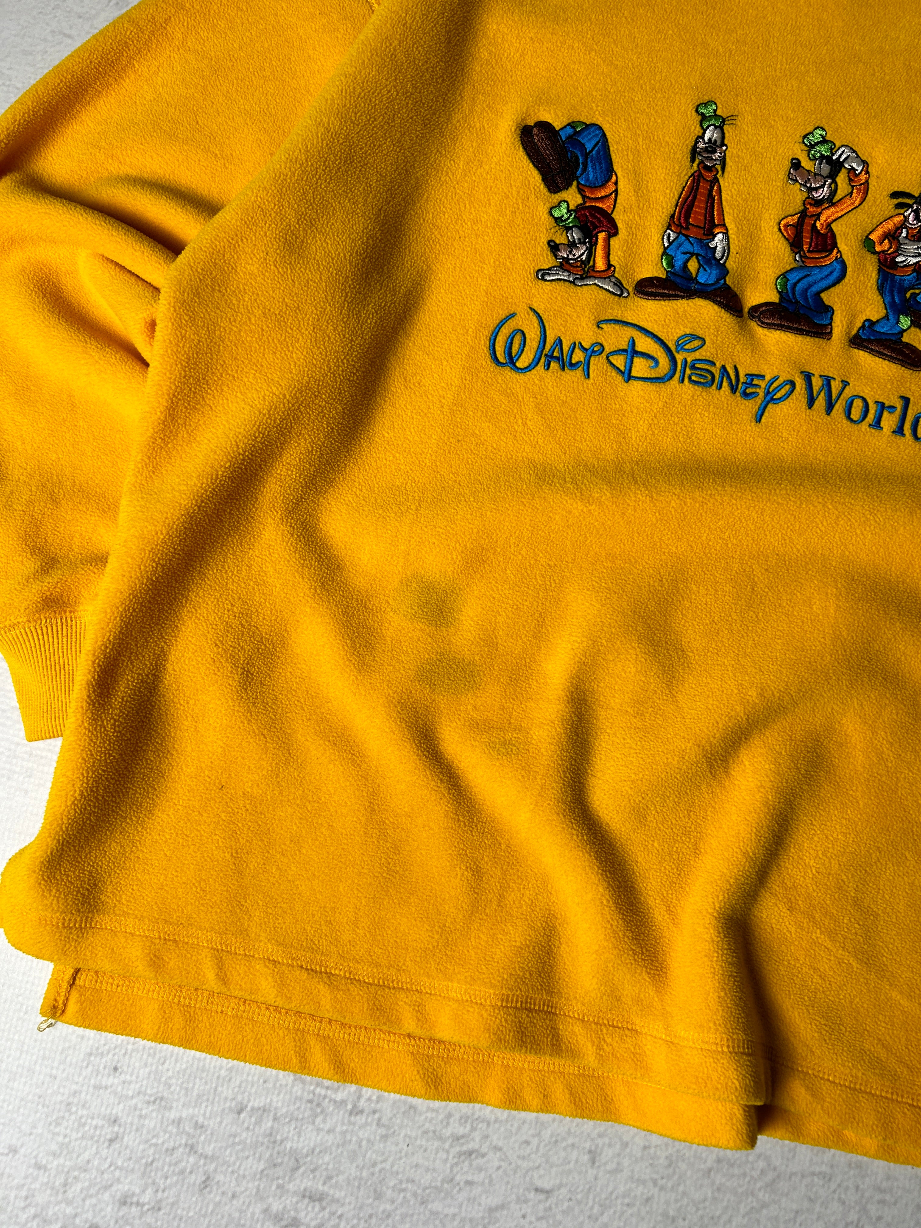 Vintage Disney Goofy Fleece Sweatshirt - Men's Large