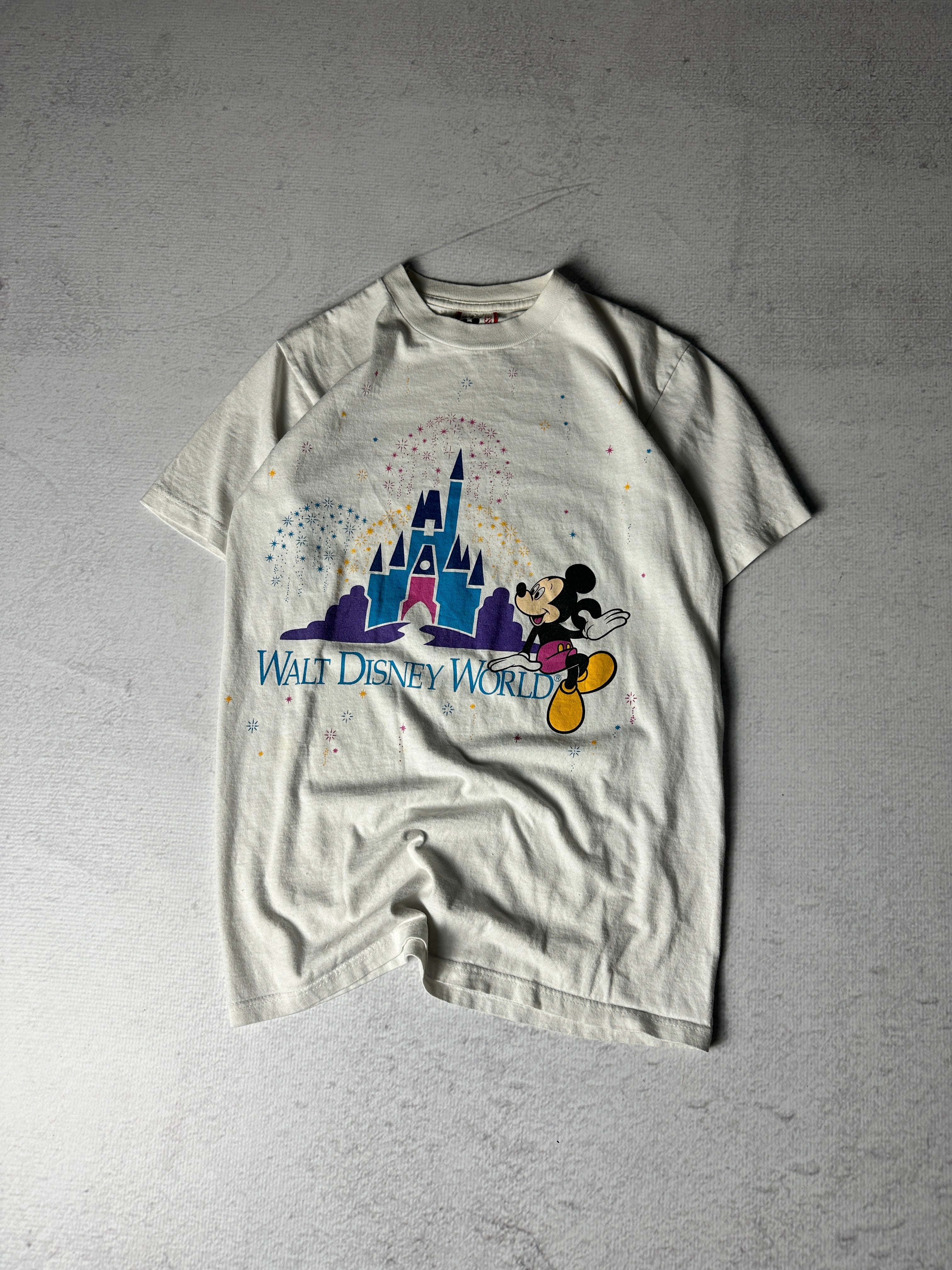 Vintage Disney World Graphic T-Shirt - Men's Small
