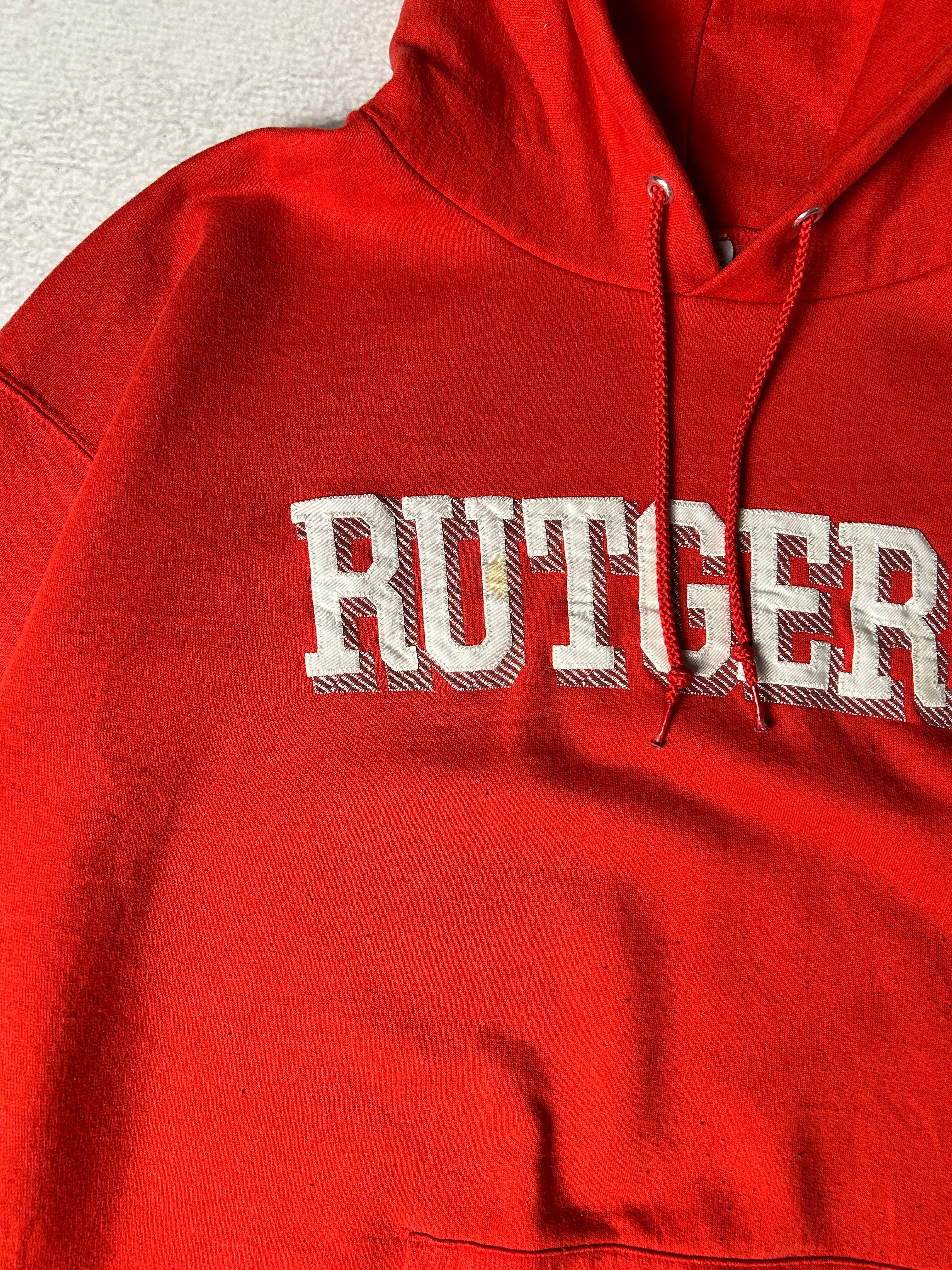 Vintage Champion Rutgers Hoodie - Men's XL