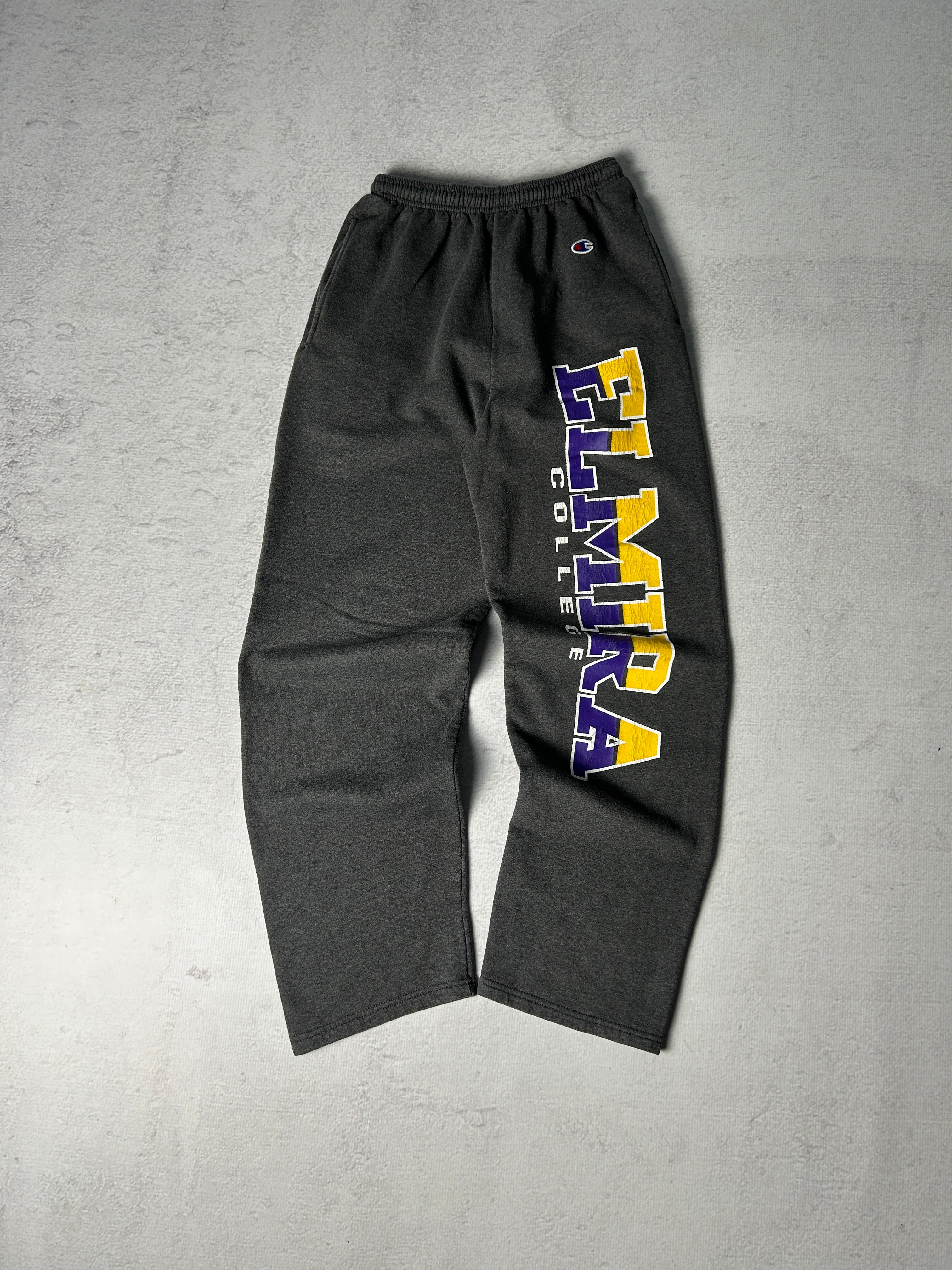 Vintage Champion Elmira College Sweatpants - Men's Small