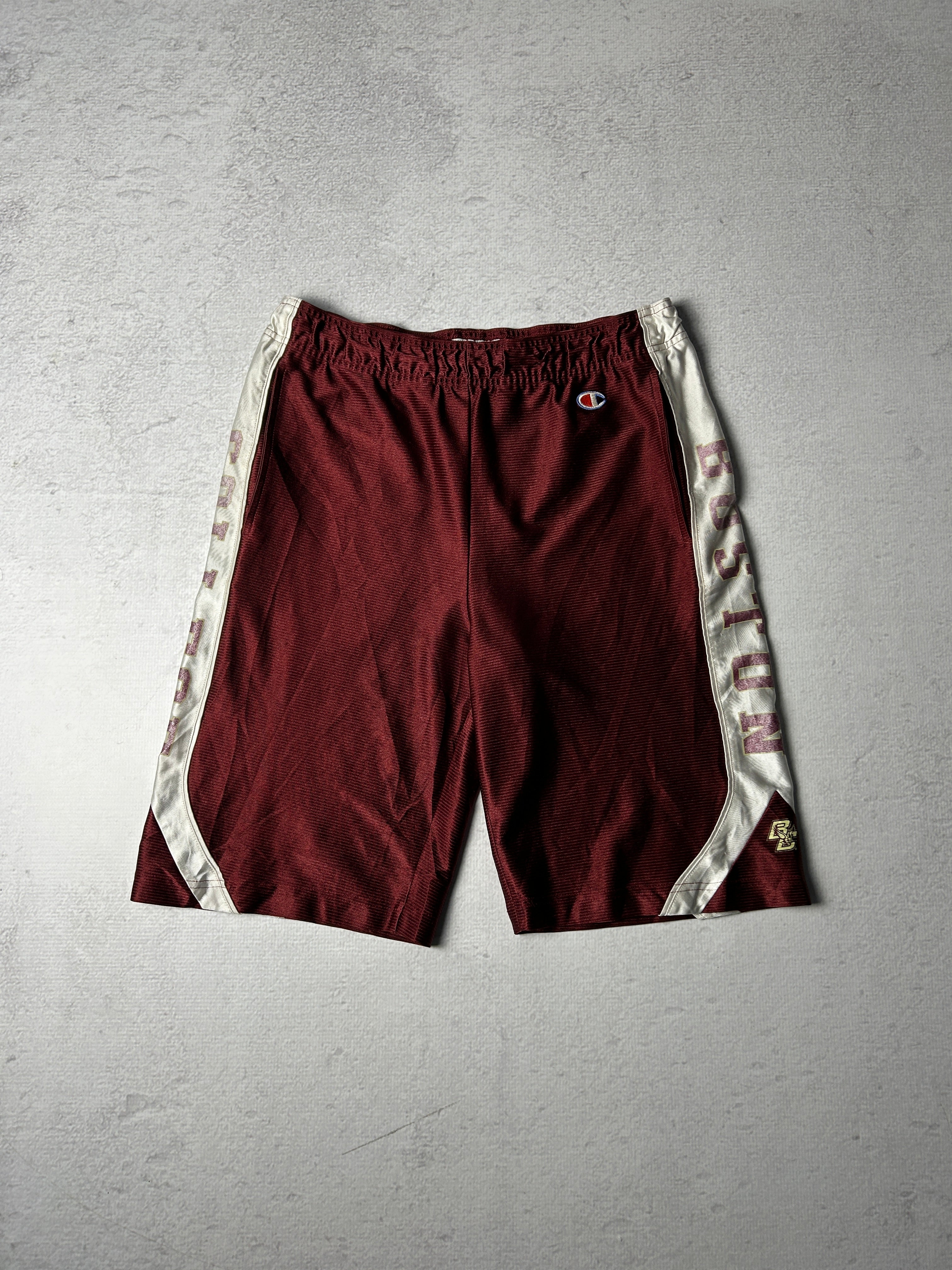 Vintage NCAA Boston College Track Shorts - Men's Small