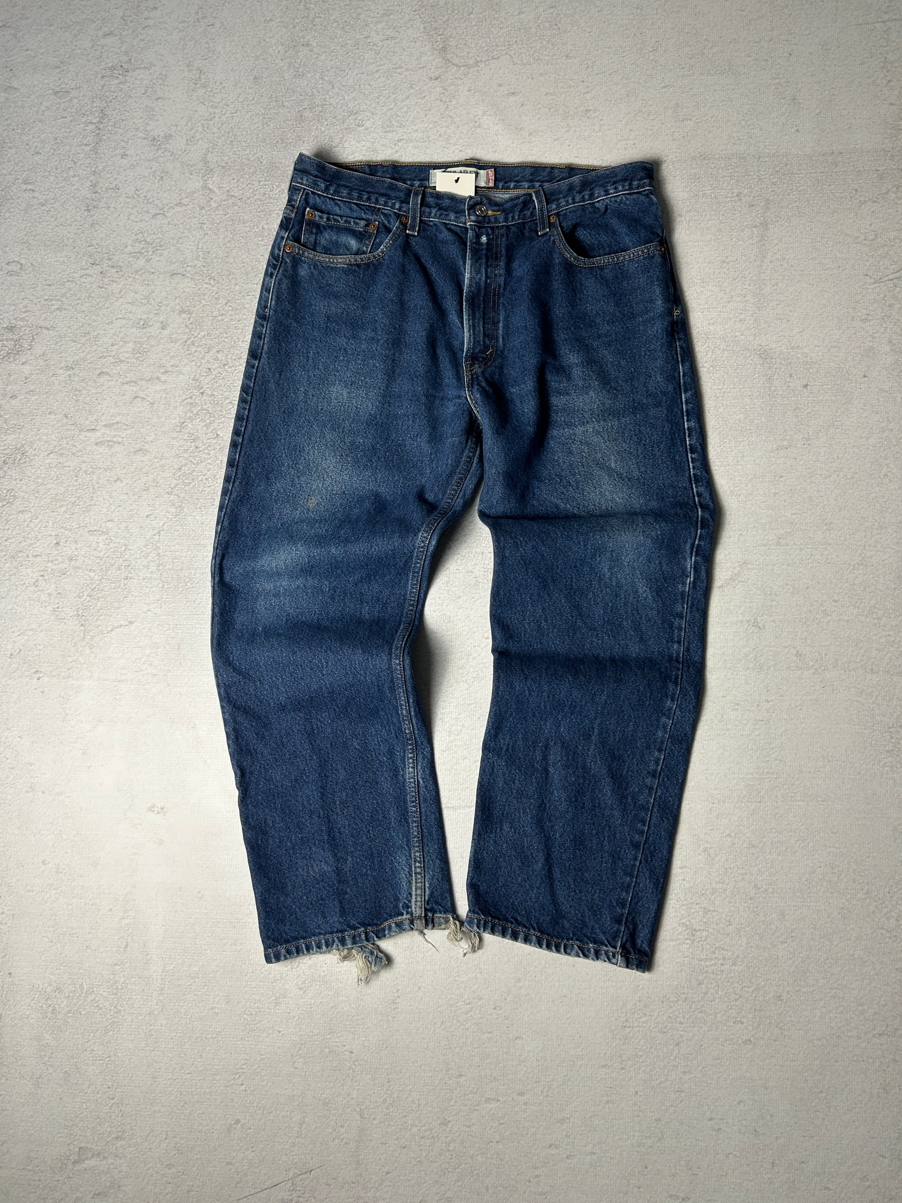Vintage 90s Levis Custom Straight Leg Jeans - Men's 38Wx30L