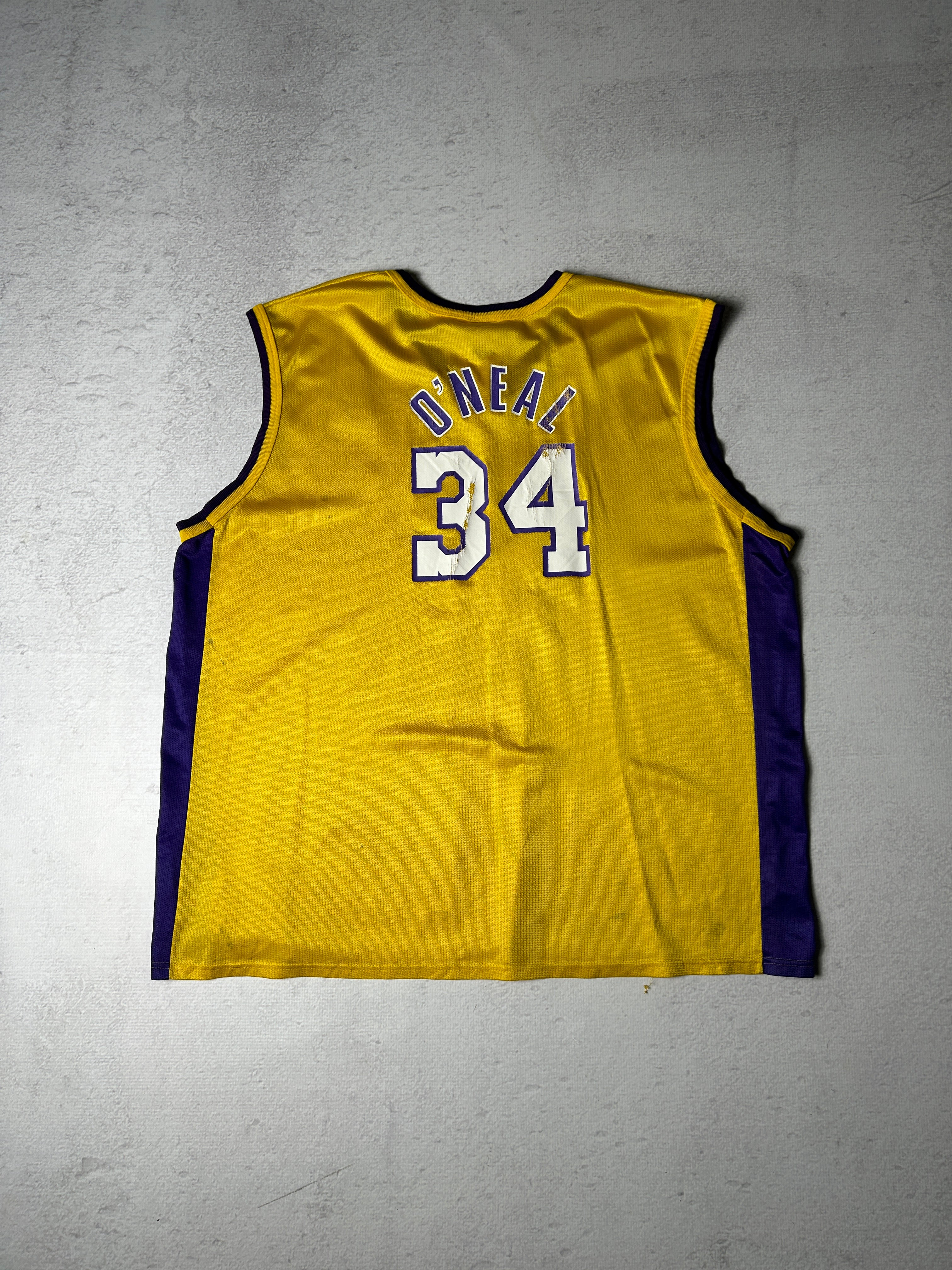 Vintage 90s NBA Los Angeles Lakers Shaquille O'Neal Jersey - Men's 2XL