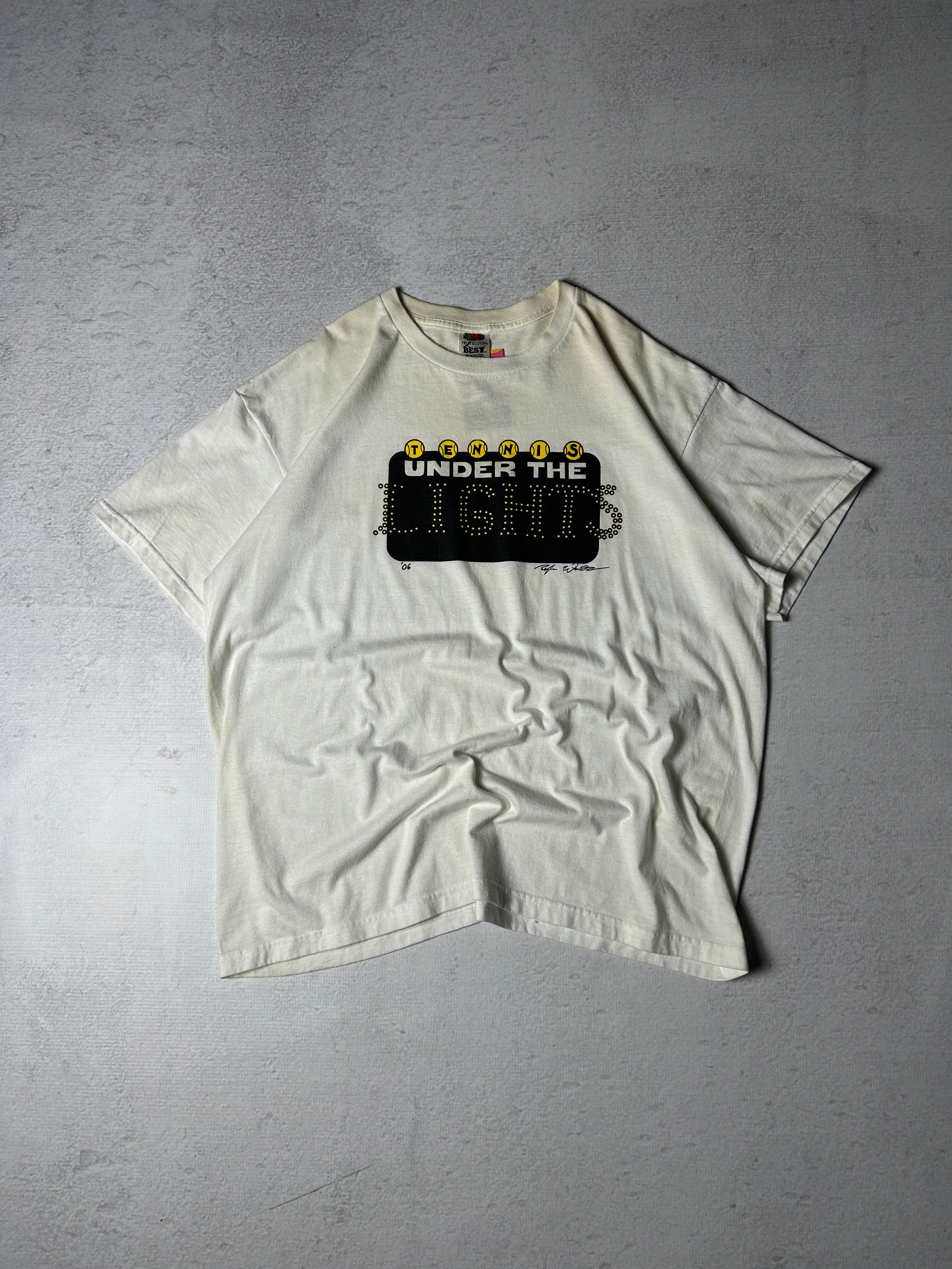 Vintage 90s "Under The Lights" Graphic T-Shirt - Men's XL