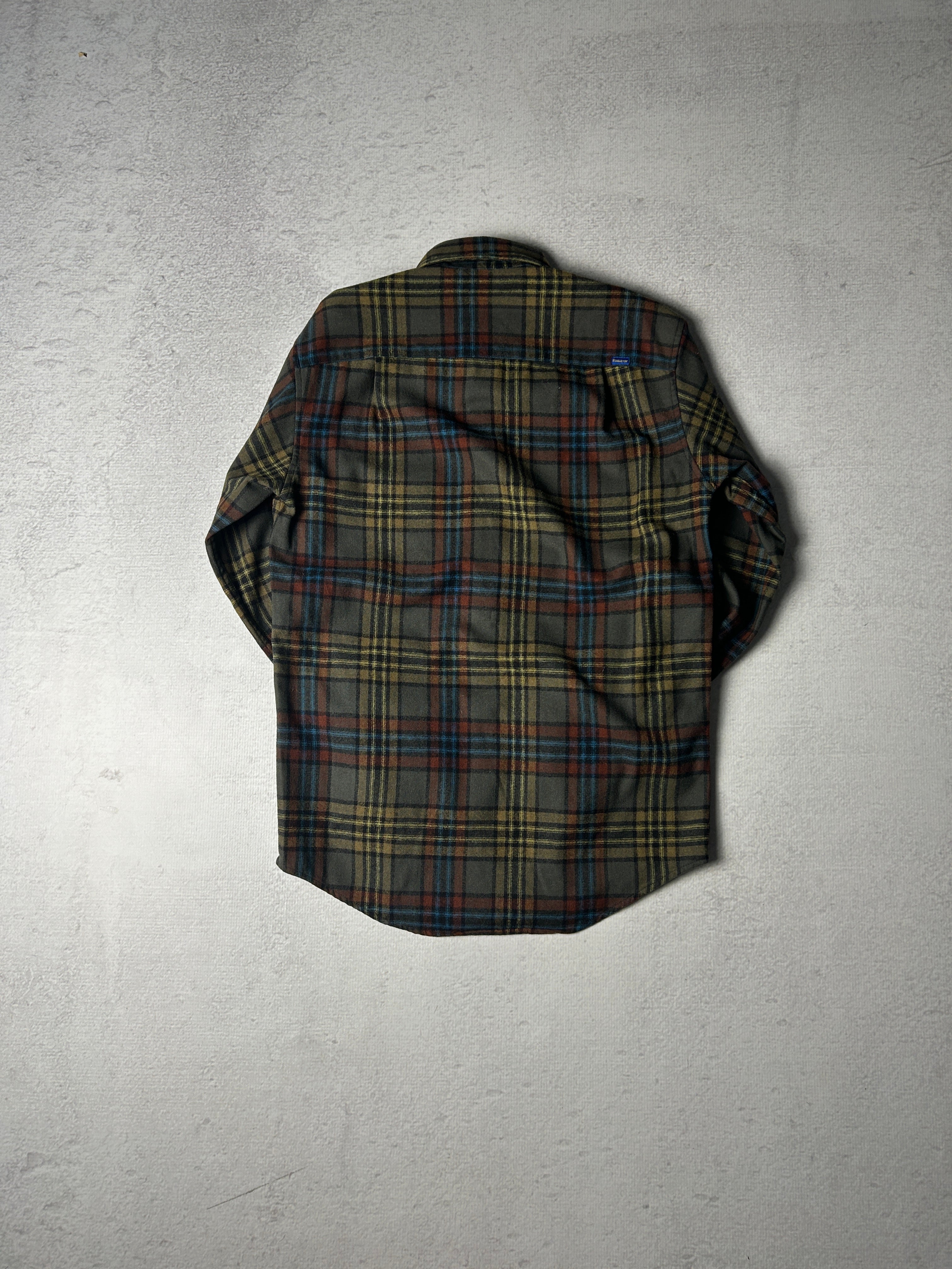 Vintage 90s Pendleton Flannel Buttoned Shirt - Men's XS