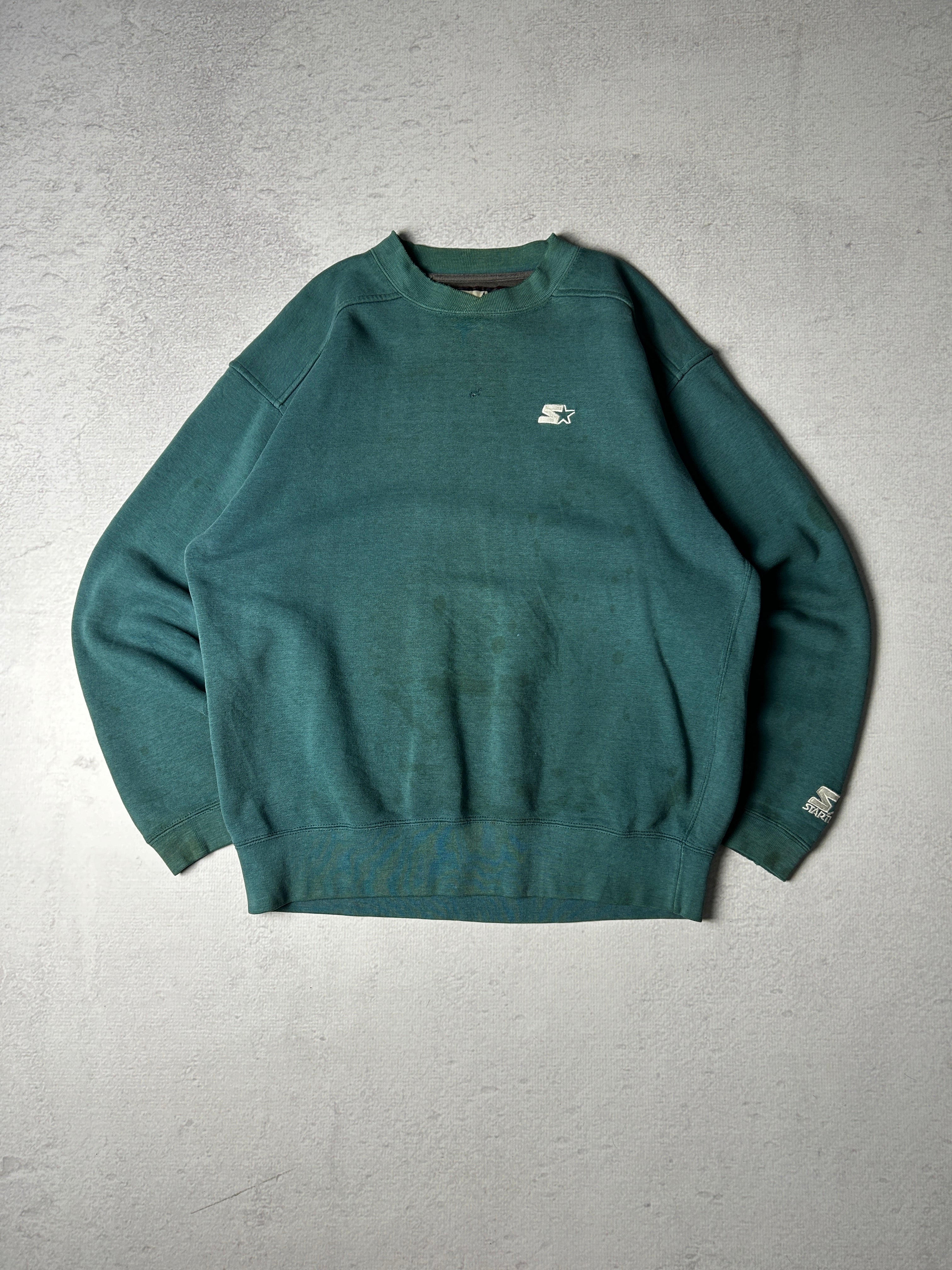 Vintage Starter Grey Sweatshirt Crew shops Neck