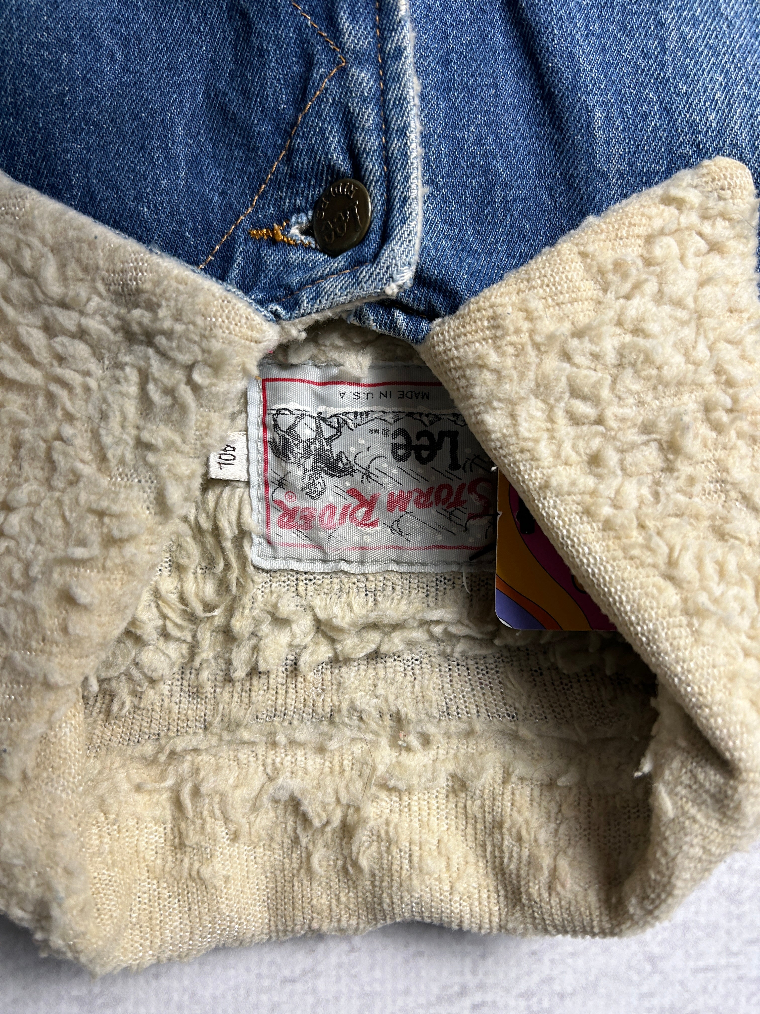 Vintage 90s Lee Denim Jacket - Men's Small