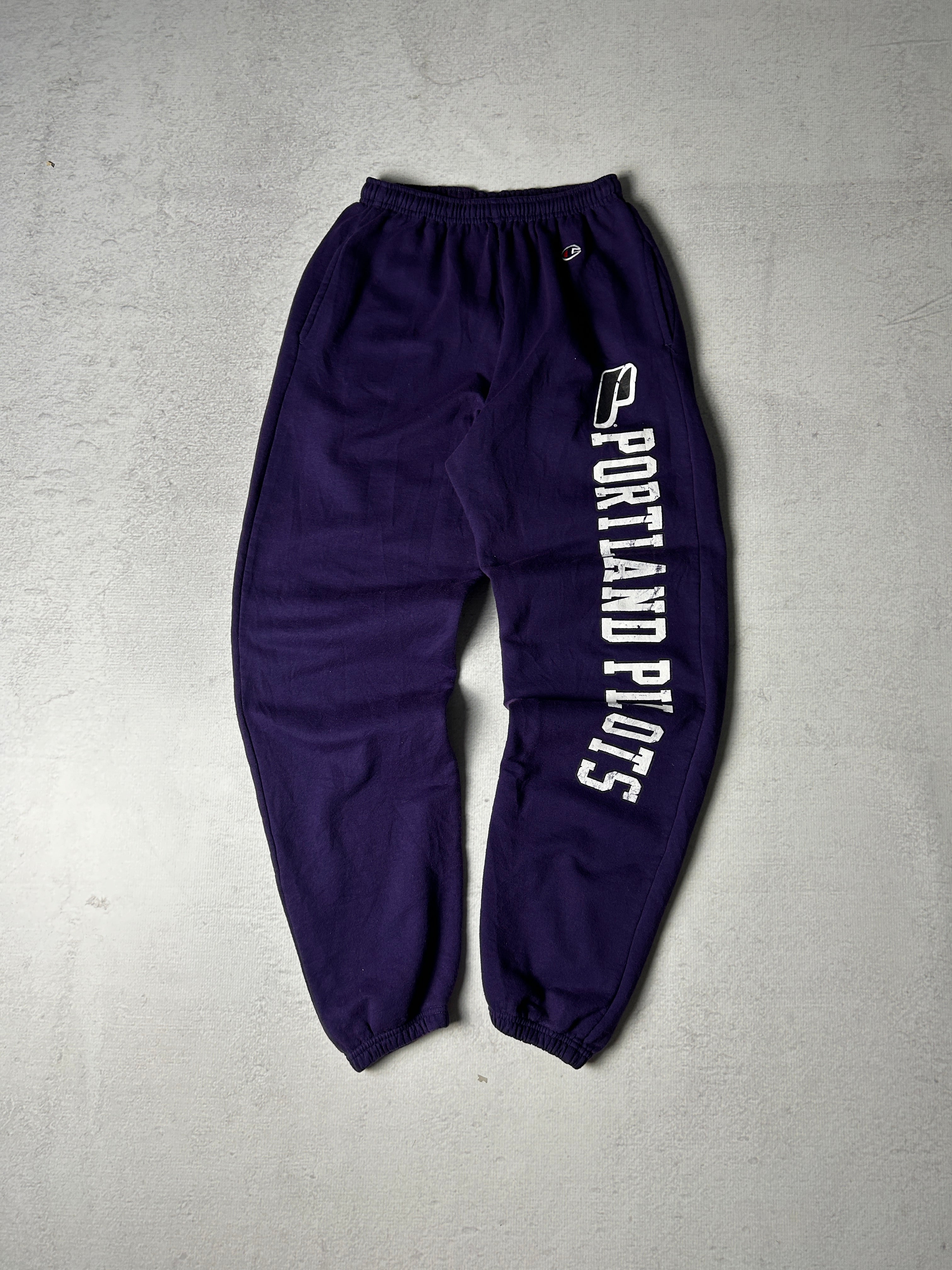 Vintage 00s Champion Portland Pilots Cuffed Sweatpants - Men's Medium