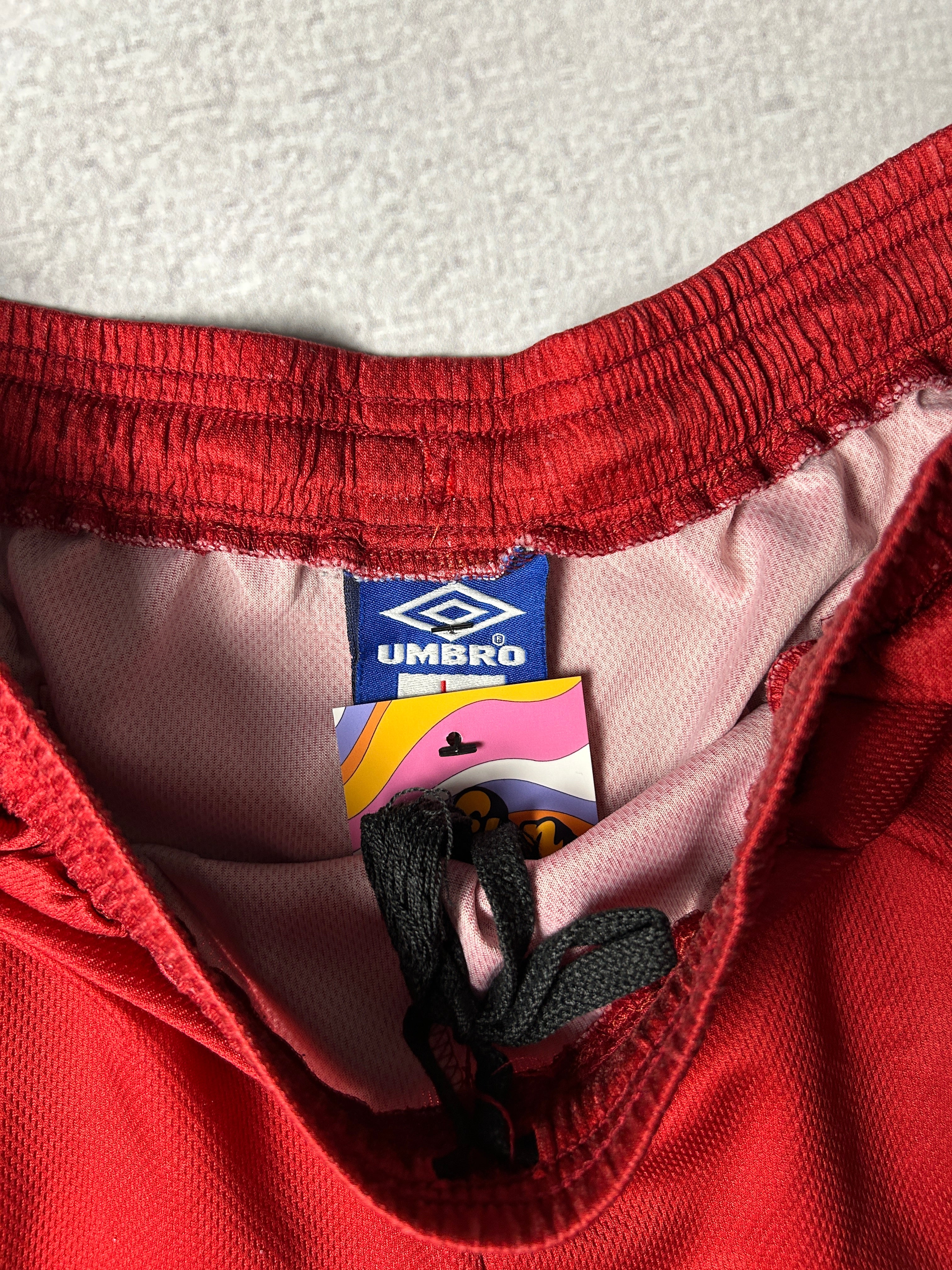 Vintage 90s Umbro Track Shorts - Men's Large