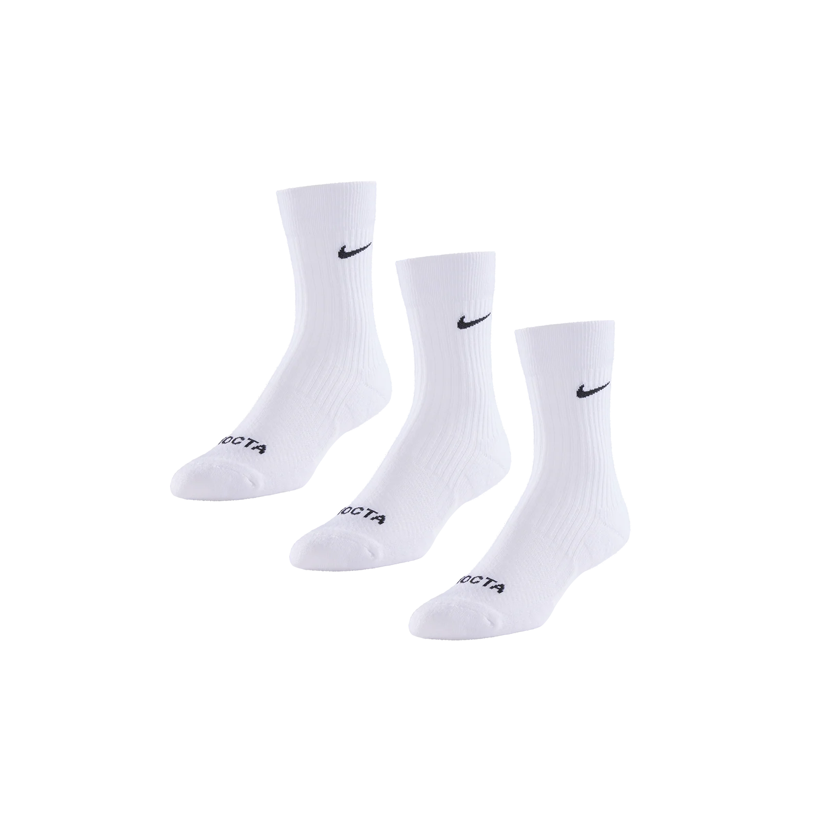 Nocta Socks White (3 Pack)