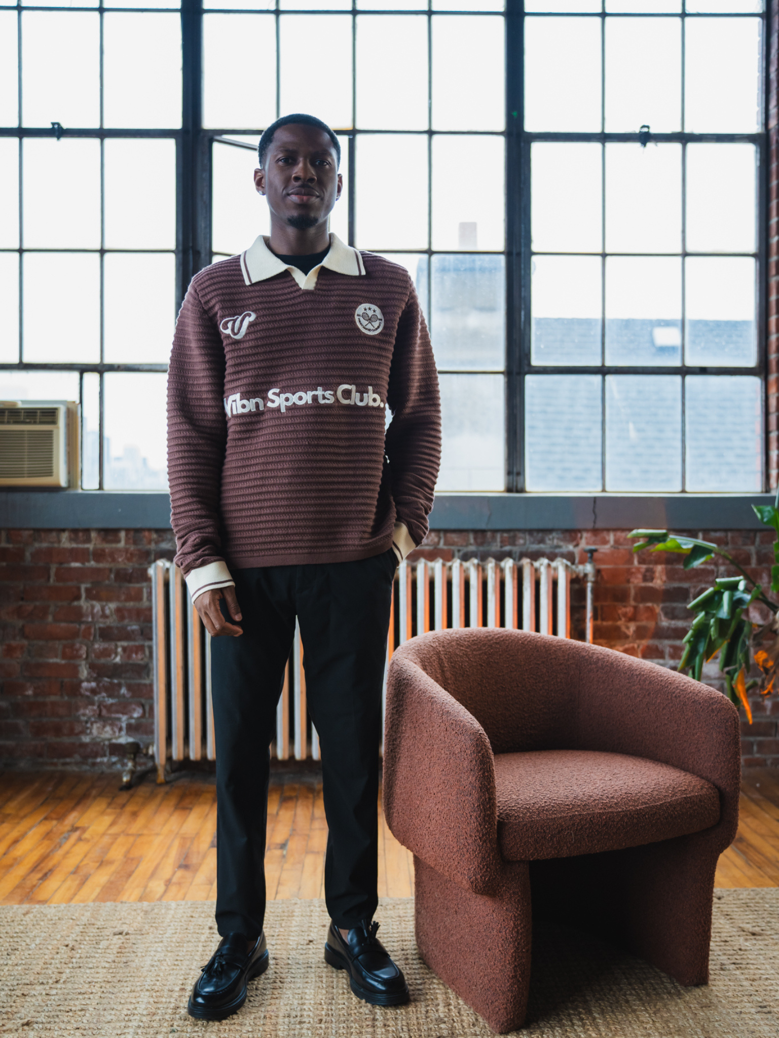 Heavyweight Knit Jersey — Mocha