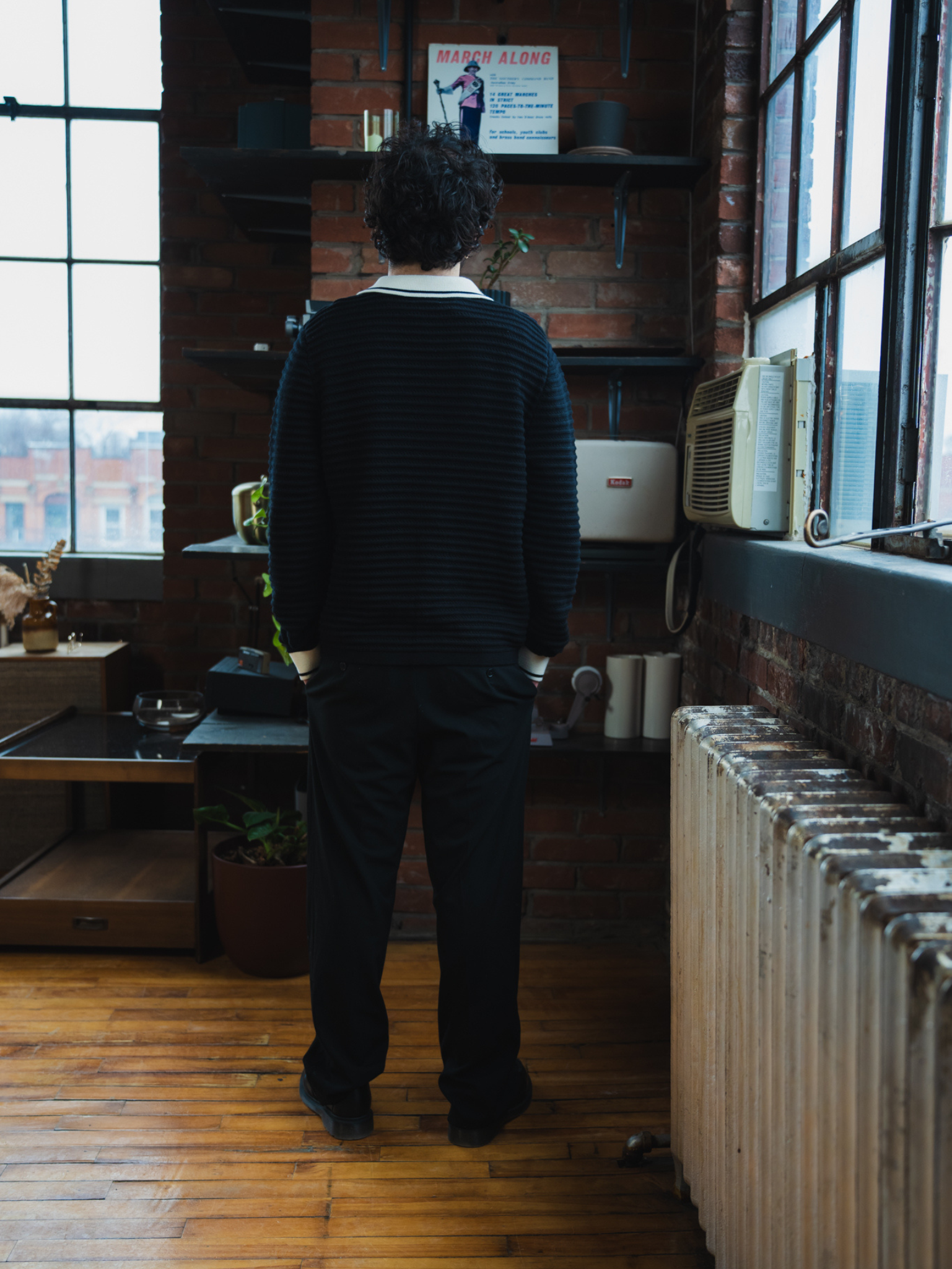 Heavyweight Knit Jersey — Black