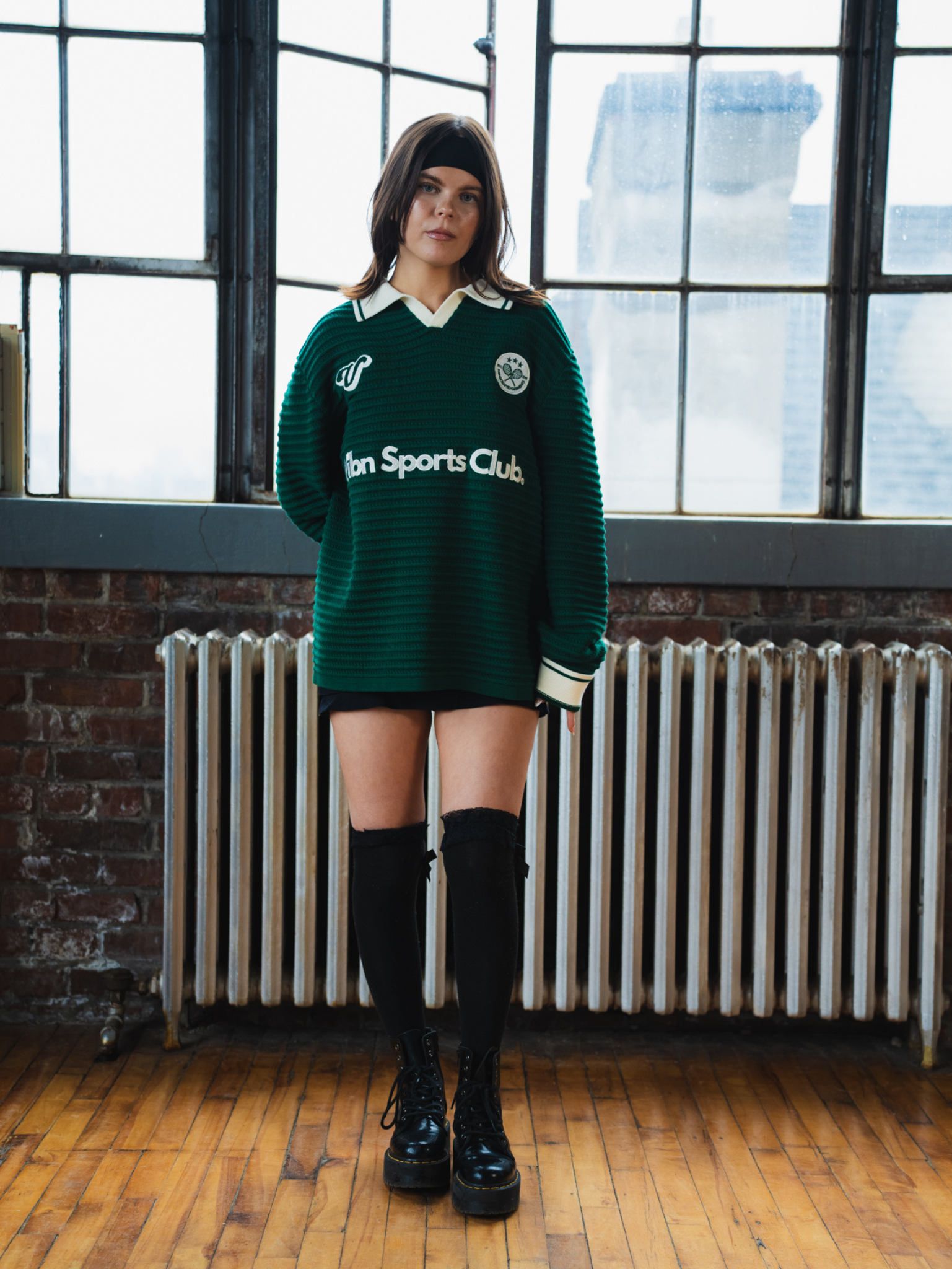 Heavyweight Knit Jersey — Ivy