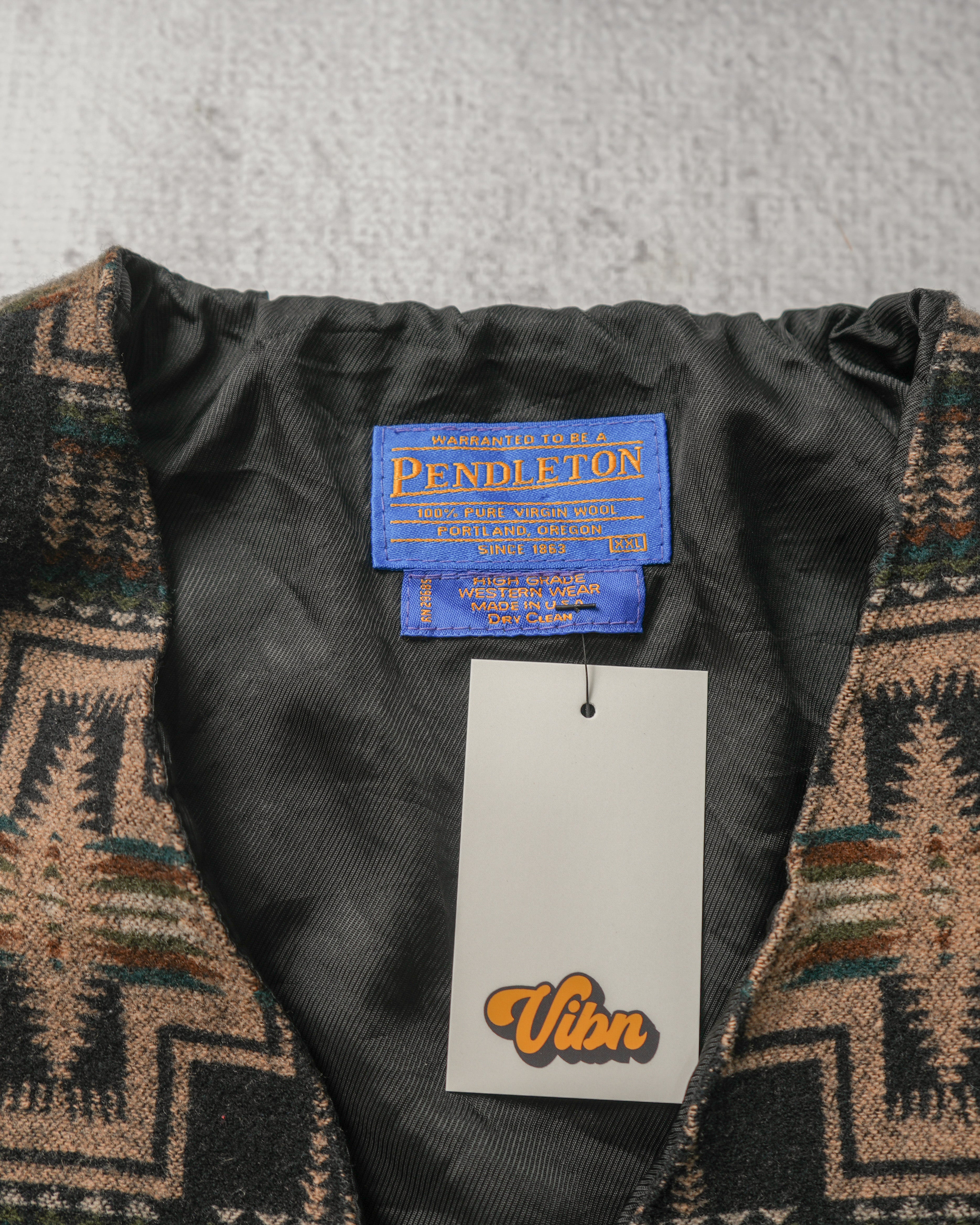 00s Pendleton Fleece Vest - Women's Large