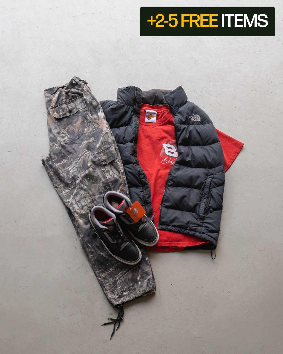 Premium Sneakers + 3-Pack Outfit Mystery Box