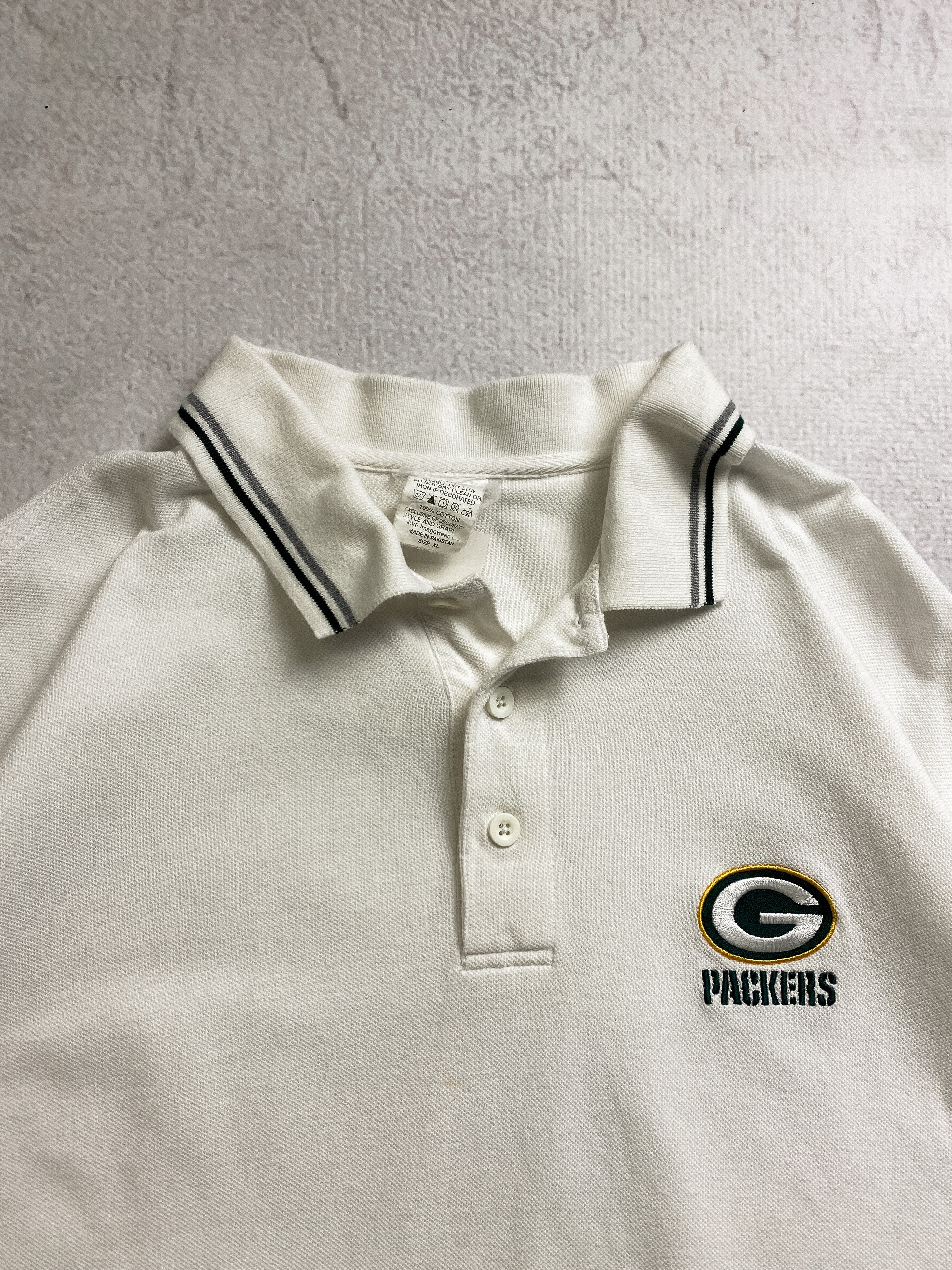 00s NFL Green Bay Packers Polo Shirt - Men's XL