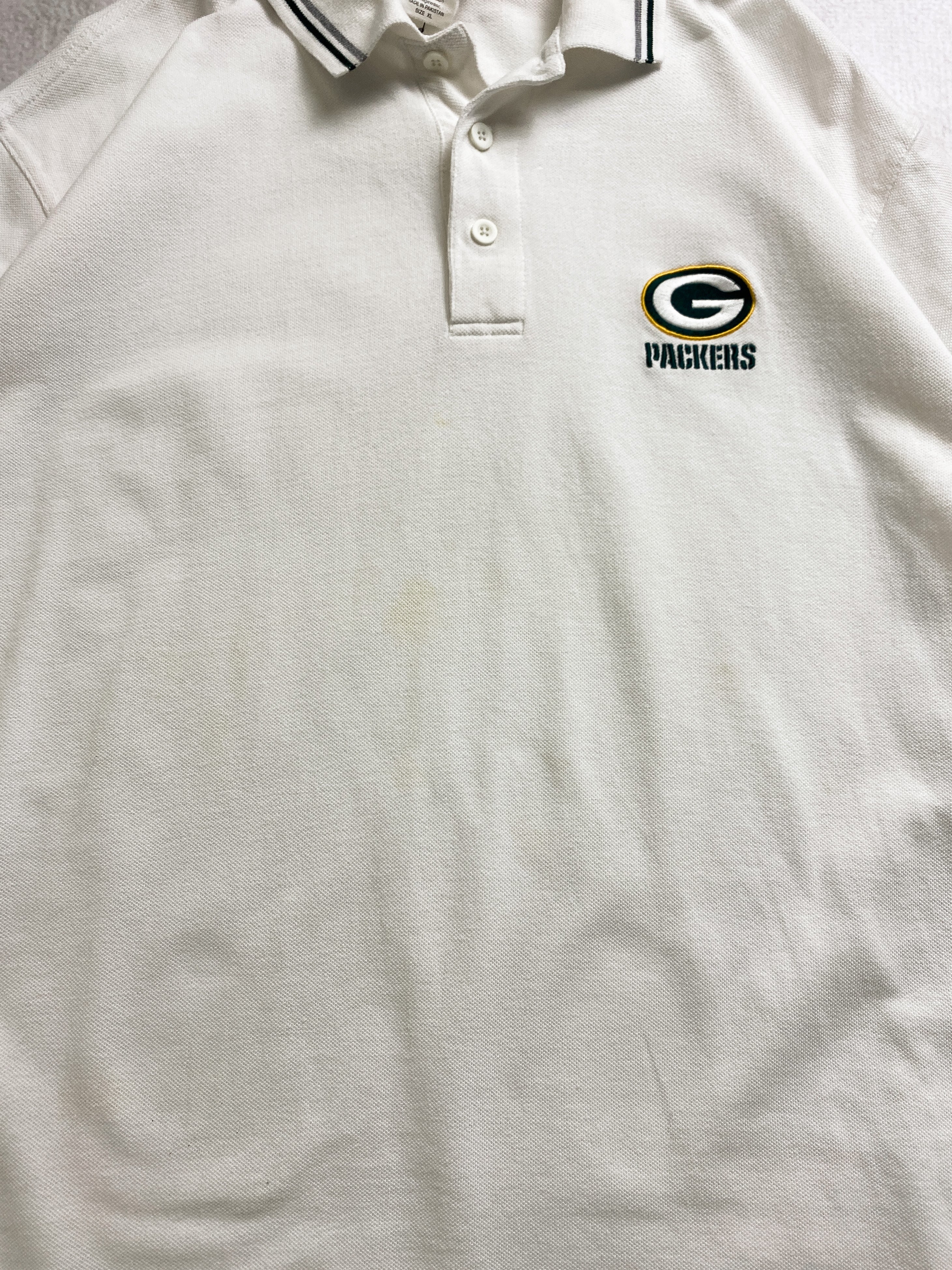 00s NFL Green Bay Packers Polo Shirt - Men's XL