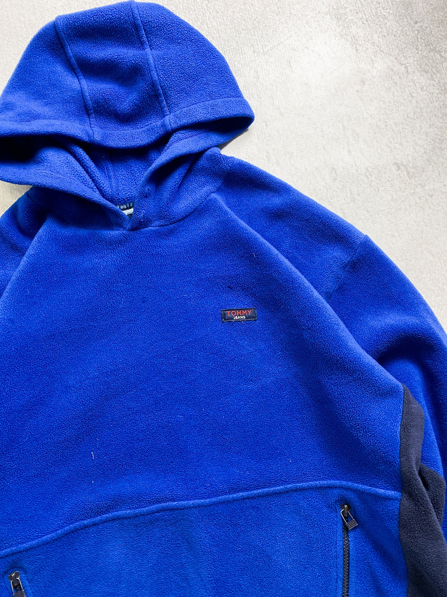 90s Tommy Hilfiger Fleece Hoodie - Men's 2XL