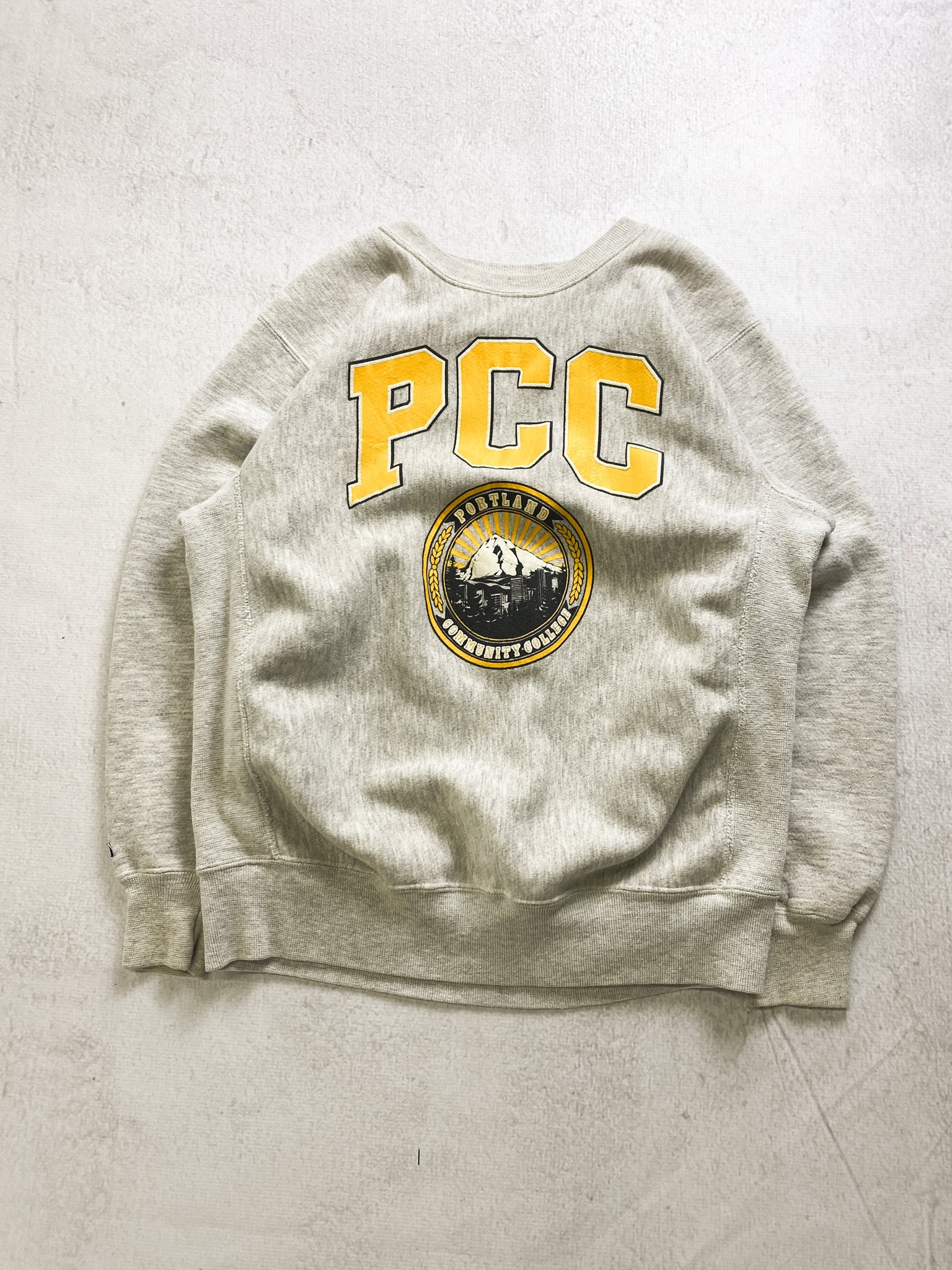 90s Portland College Crewneck Sweatshirt - Men's Large