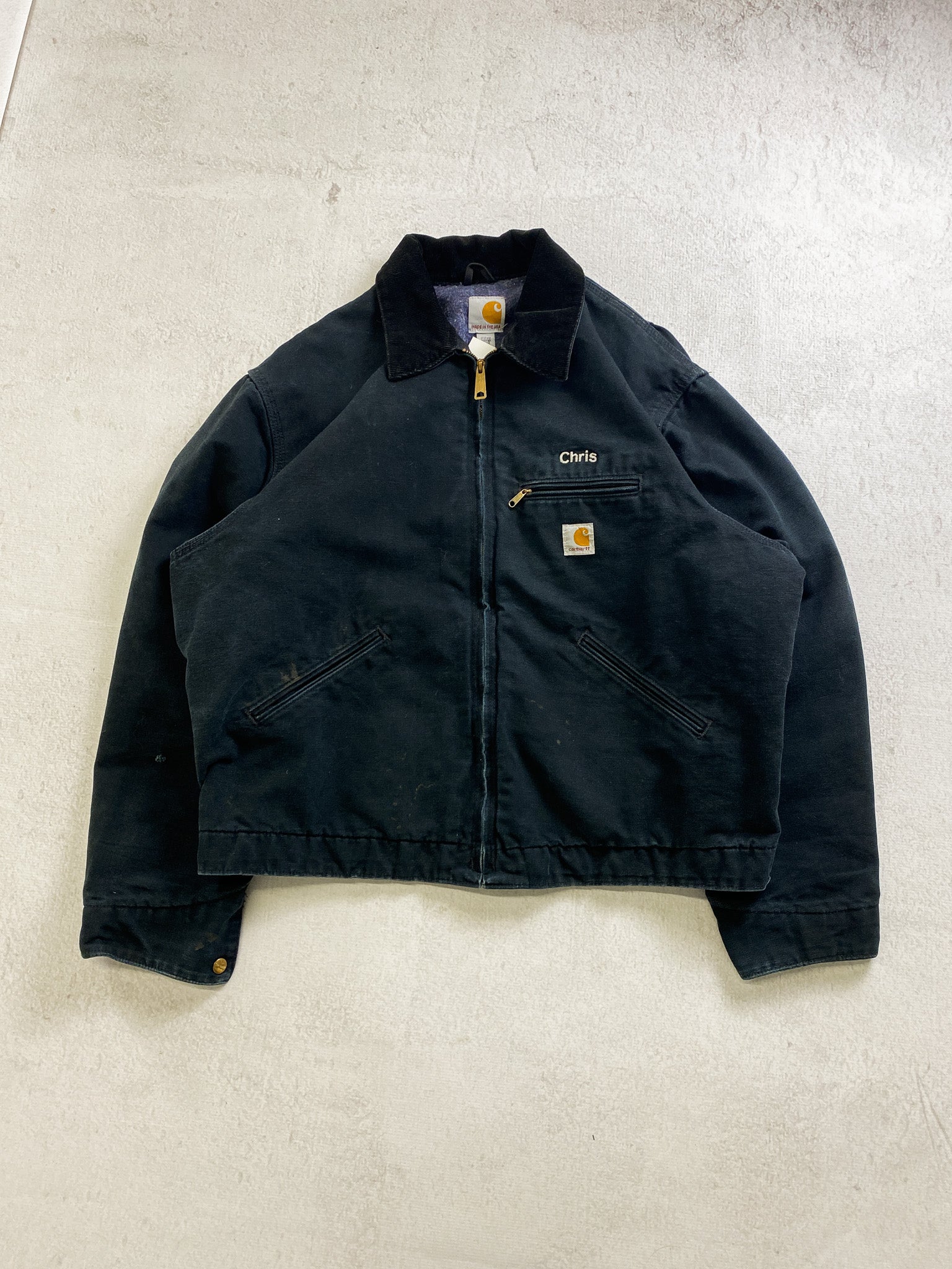 90s Carhartt Denim Work Jacket - Men's XL