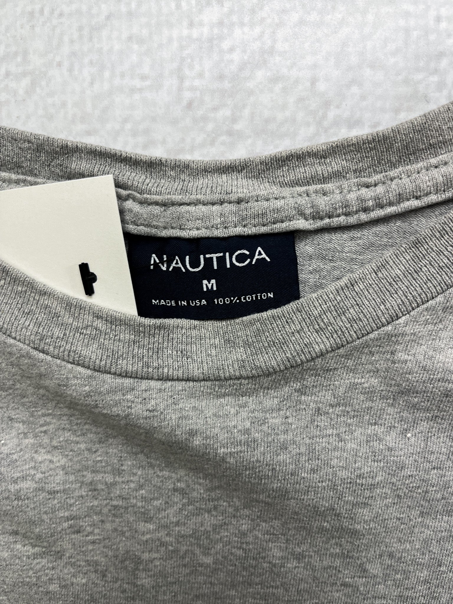 90s Nautica Long-Sleeve T-Shirt - Men's Medium