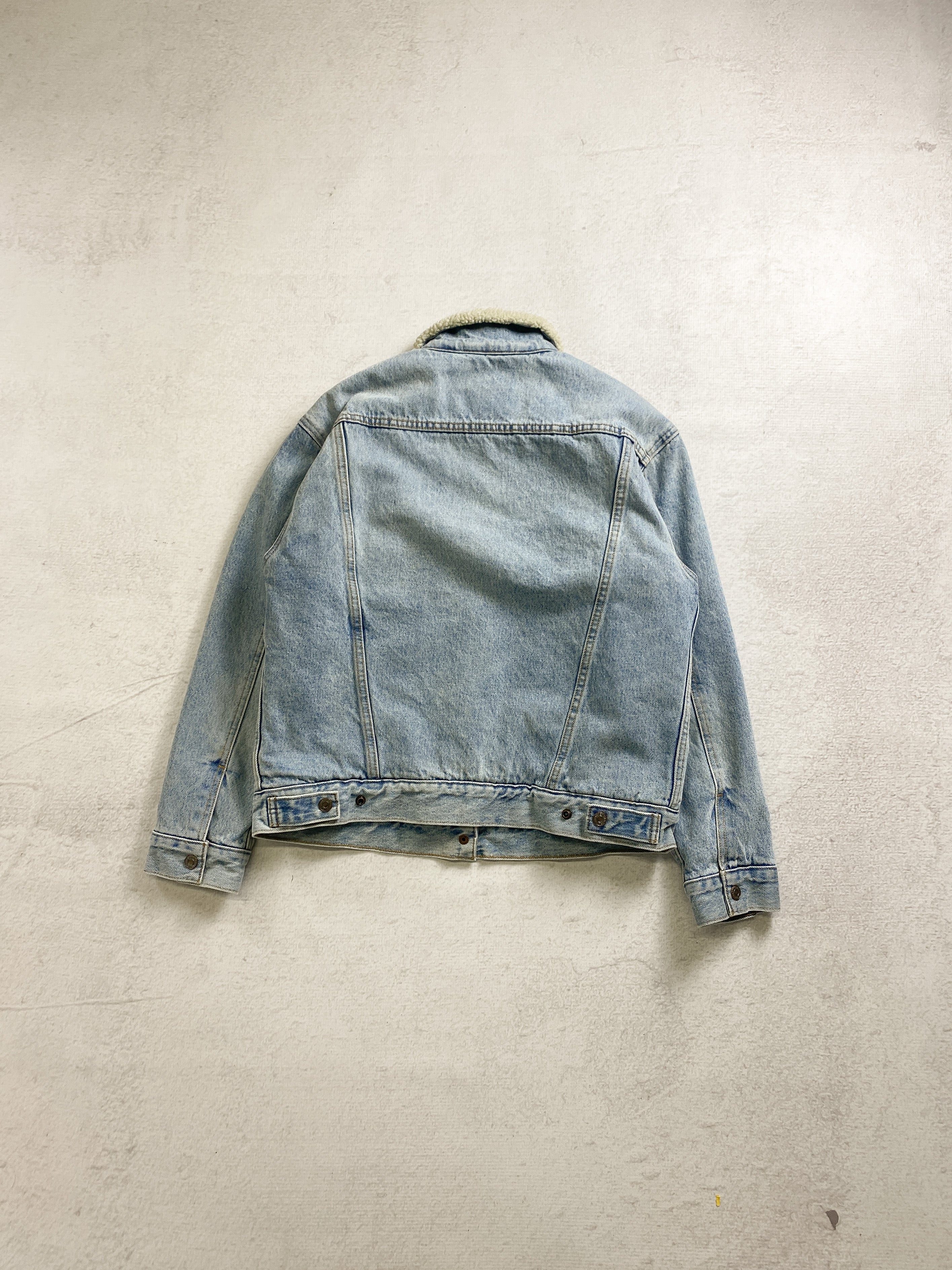 90s Levis Sherpa Lined Denim Jacket - Men's Medium