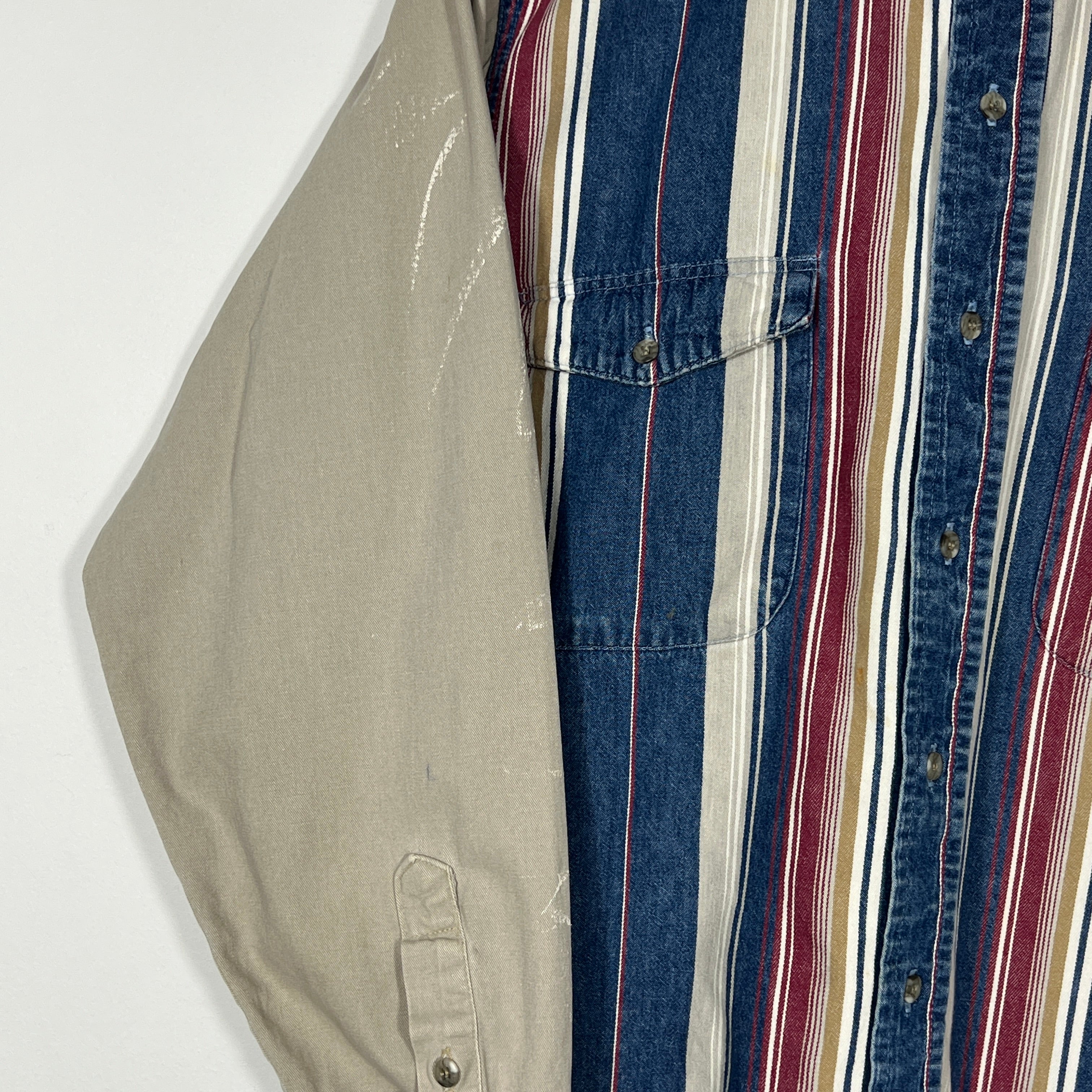 Vintage Wrangler Buttoned Shirt - Men's Large