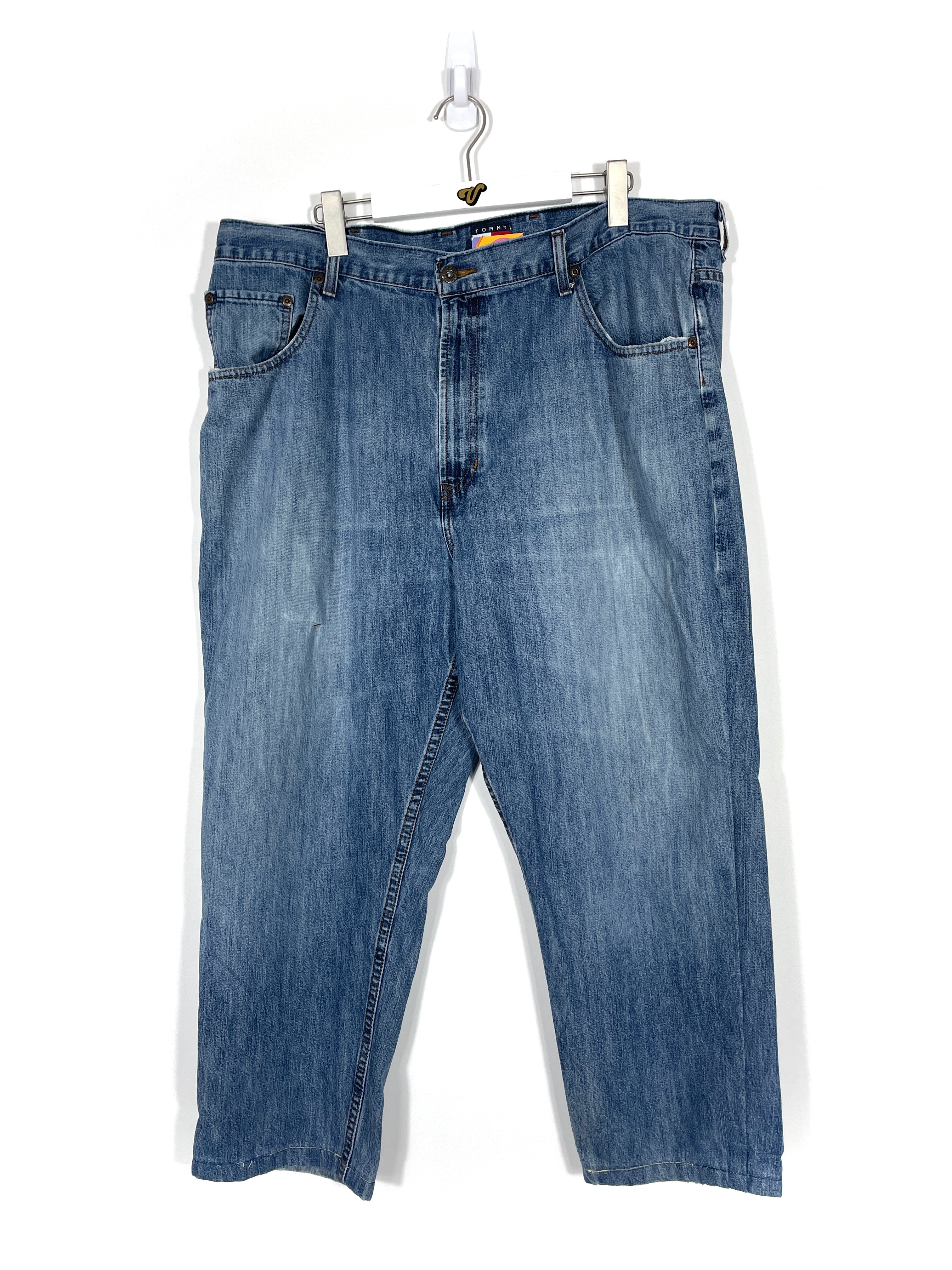 Vintage Tommy Hilfiger Baggy Jeans - Men's 42x32