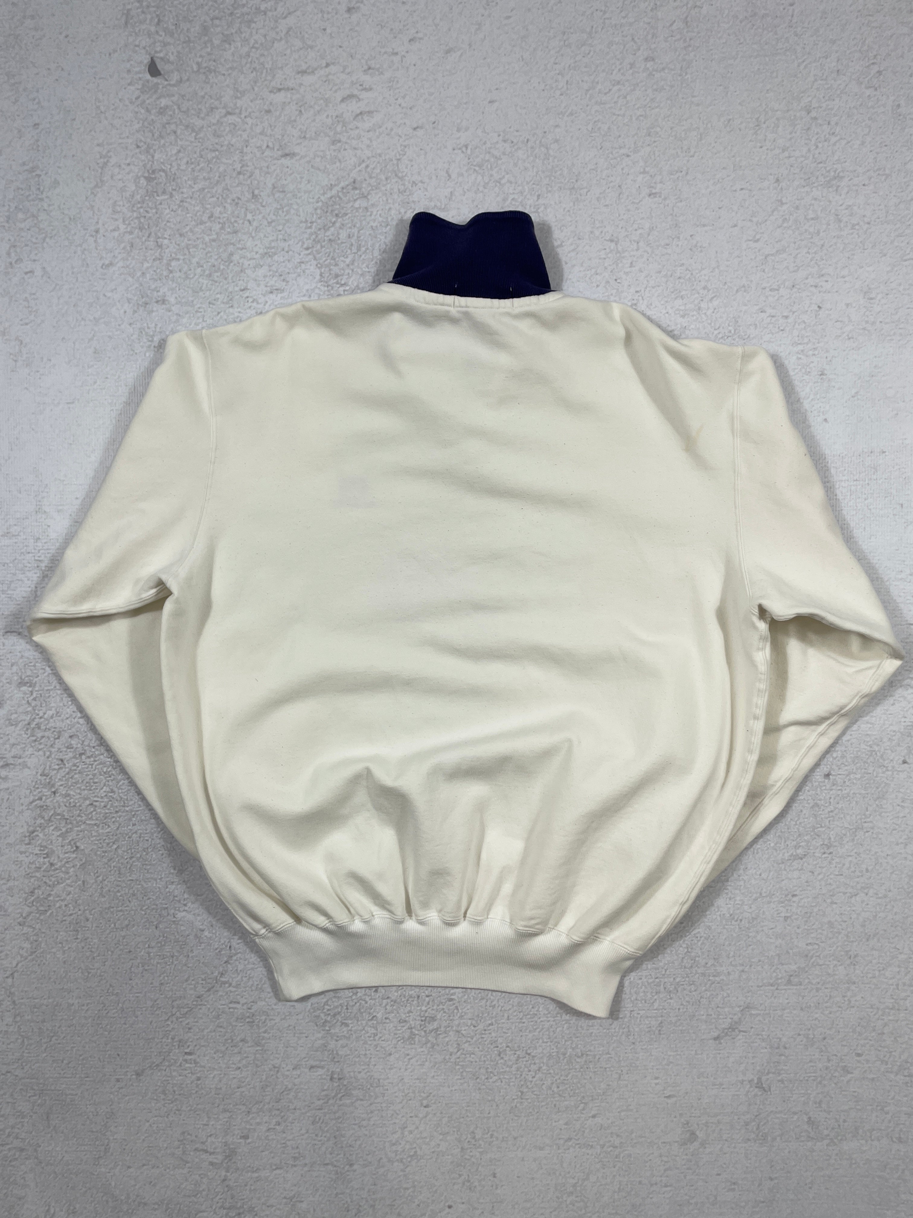 Vintage Polo Ralph Lauren 1/4 Zip Sweatshirt - Men's Medium