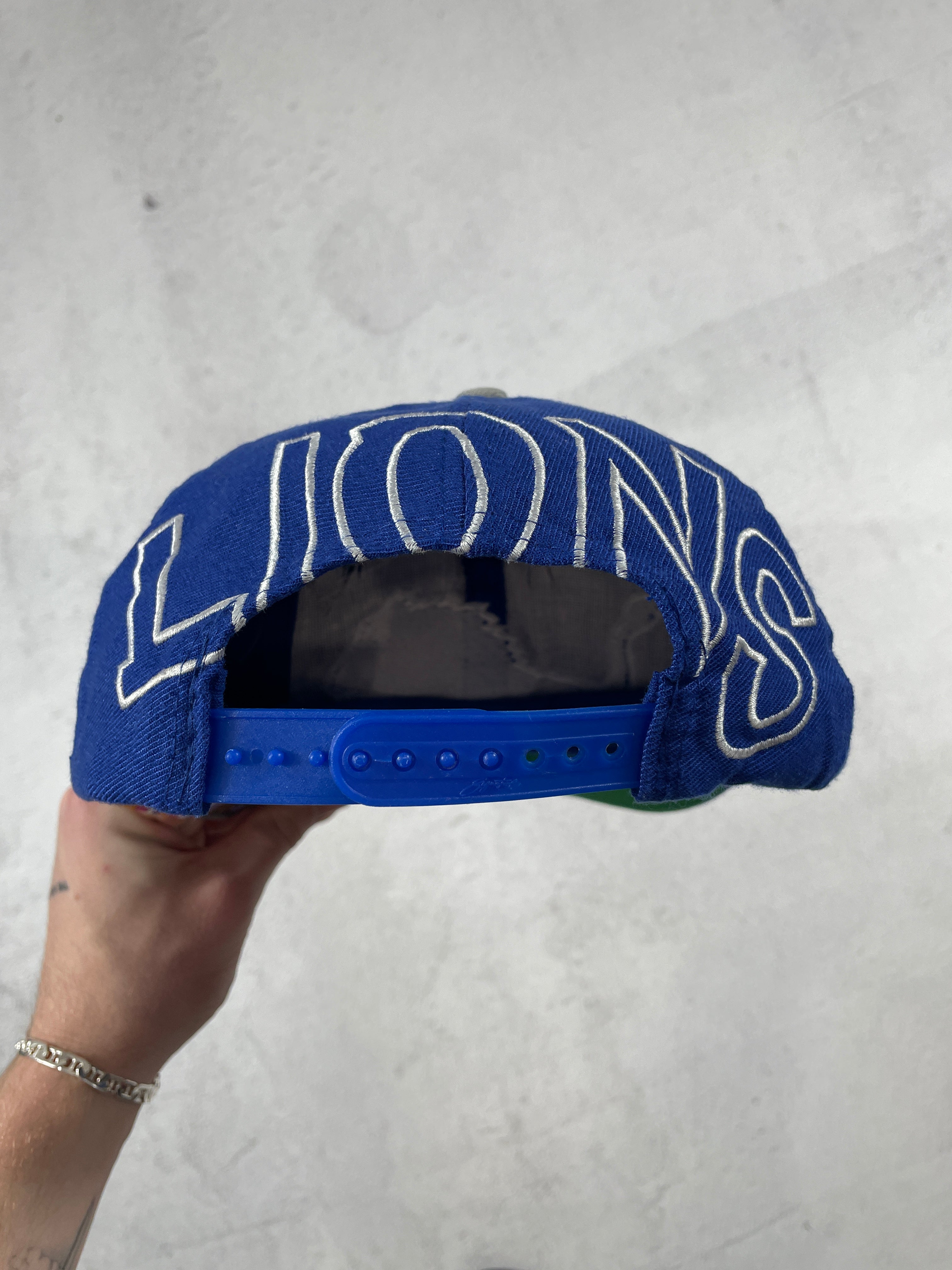 Vintage NFL Detroit Lions Snap-Back Hat - Adjustable