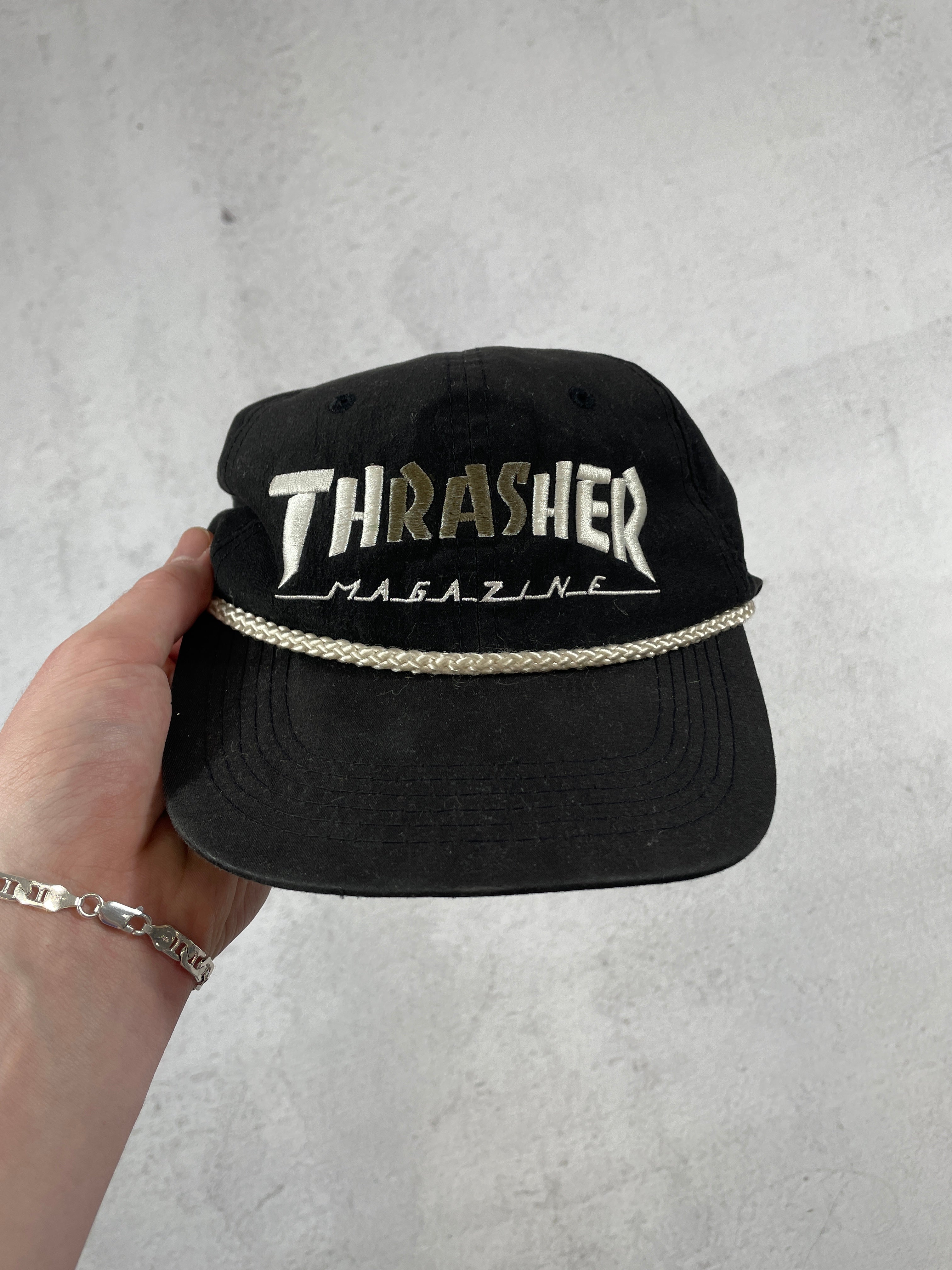 Vintage Thrasher Snap-Back Hat - Adjustable