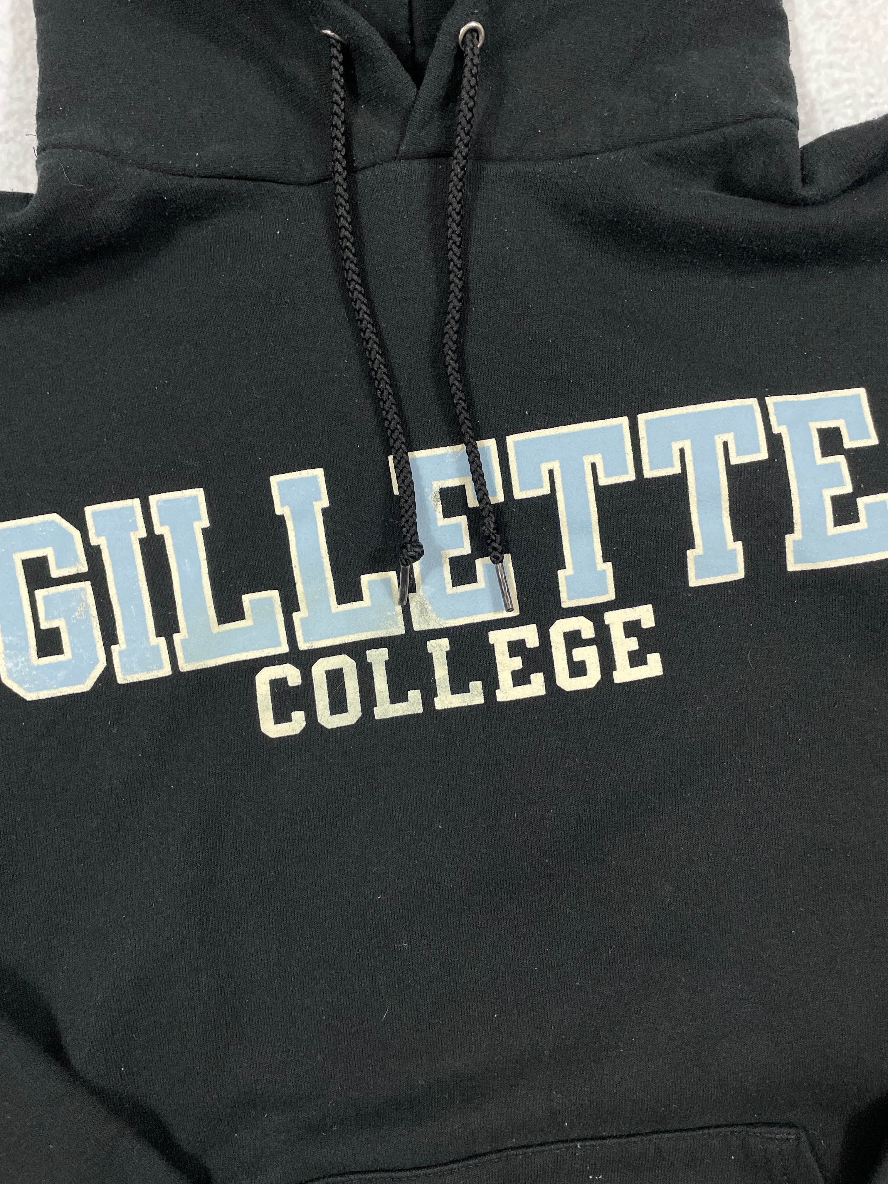 Vintage Champion Gillette College Hoodie - Men's Medium