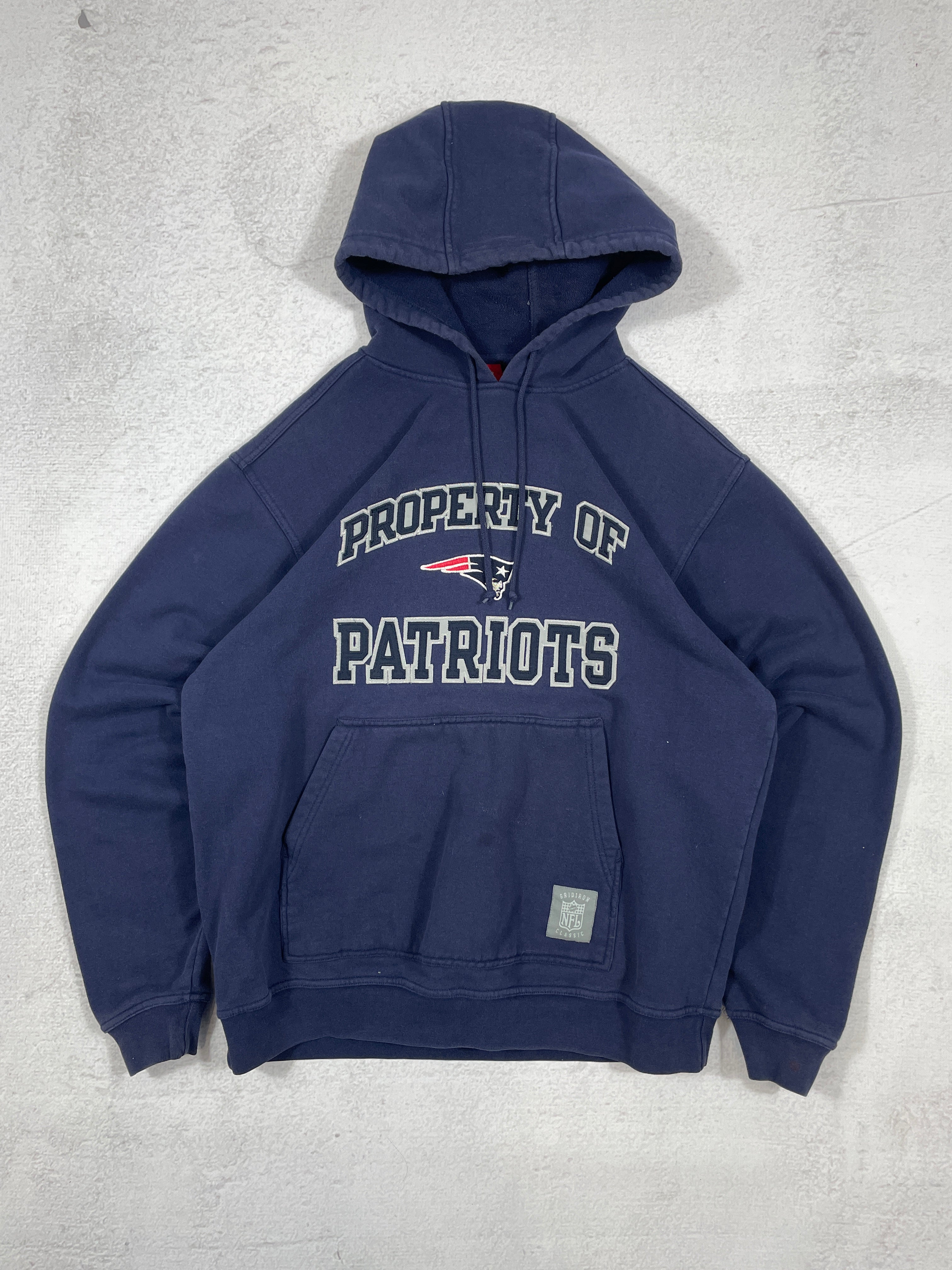 Vintage NFL New England Patriots Hoodie - Men's Medium