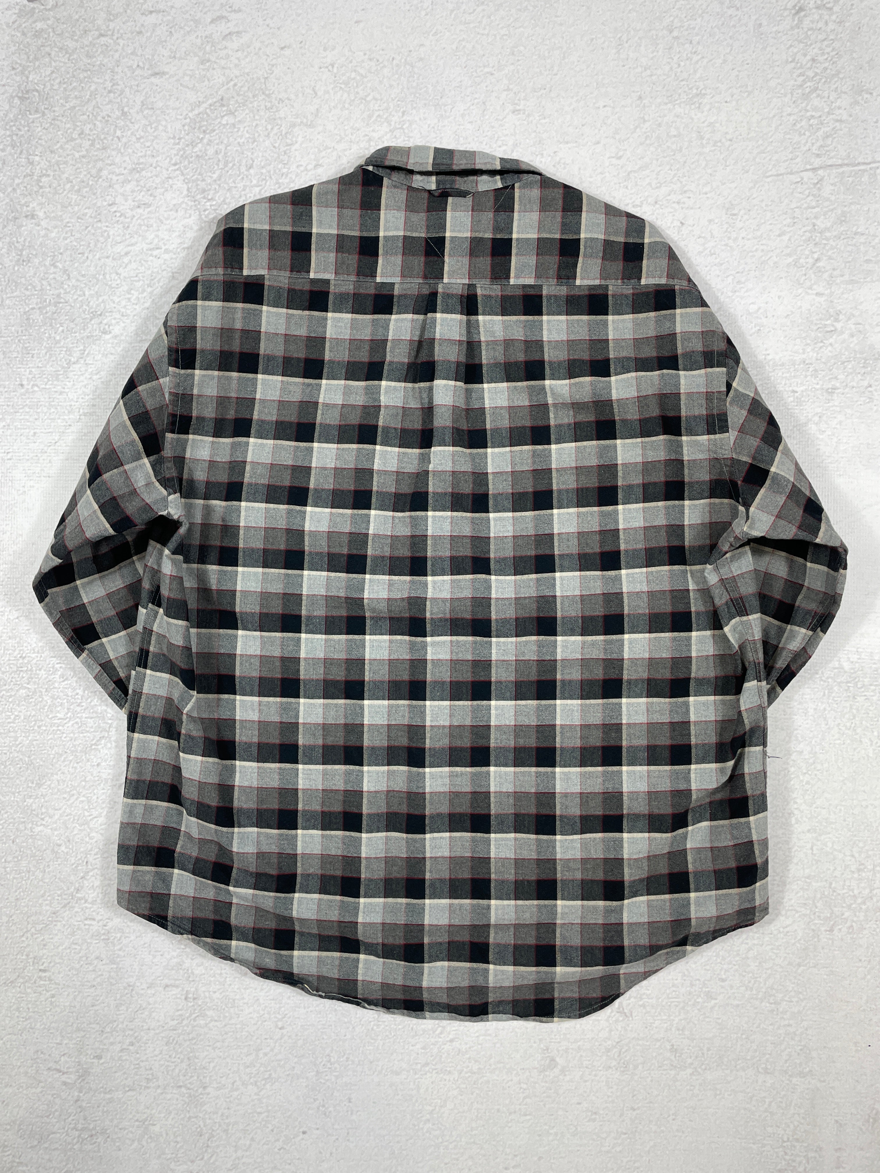 Vintage Tommy Hilfiger Flannel Buttoned Shirt - Men's XL