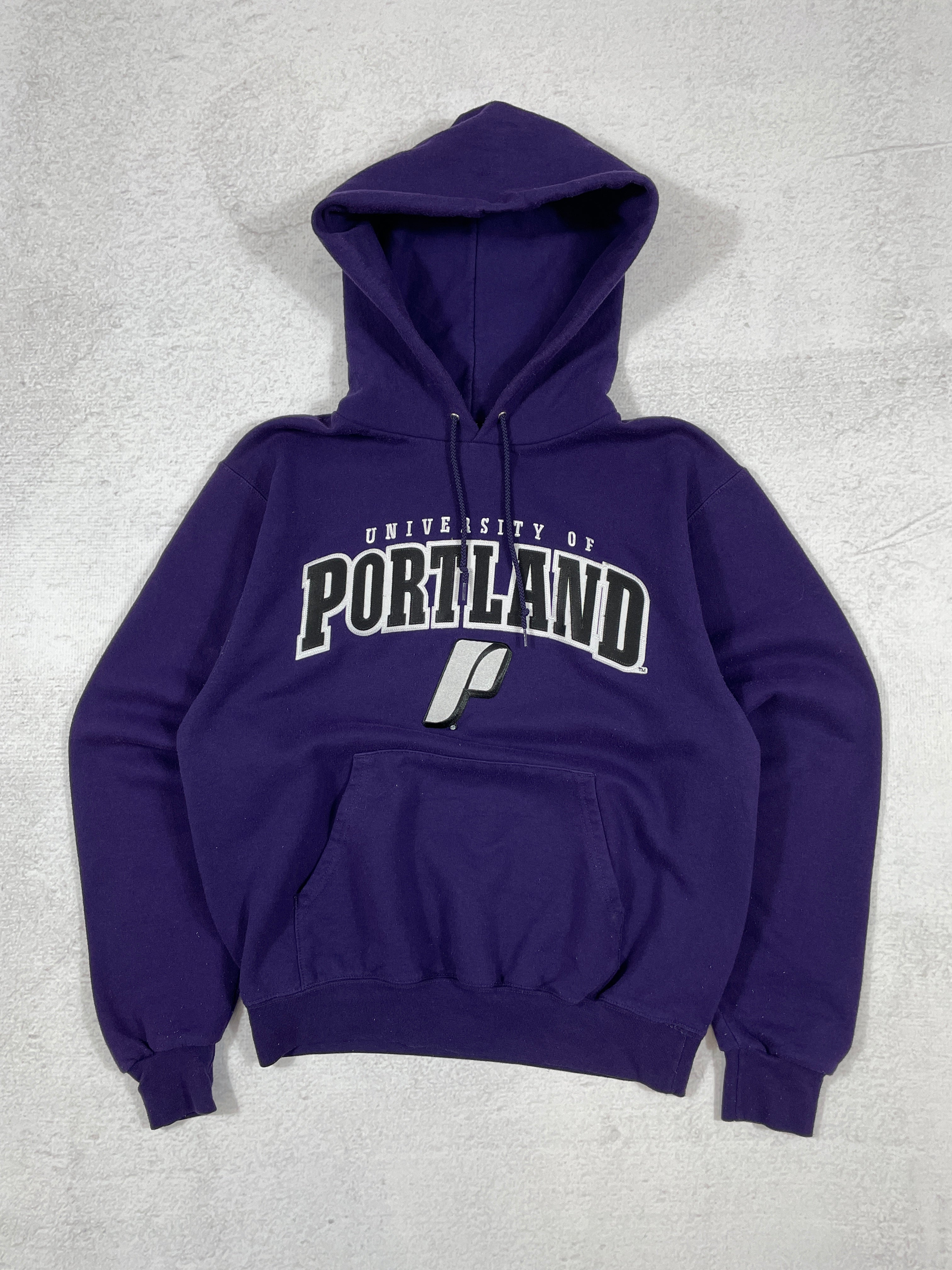 Vintage Champion University Of Portland Hoodie - Men's Small