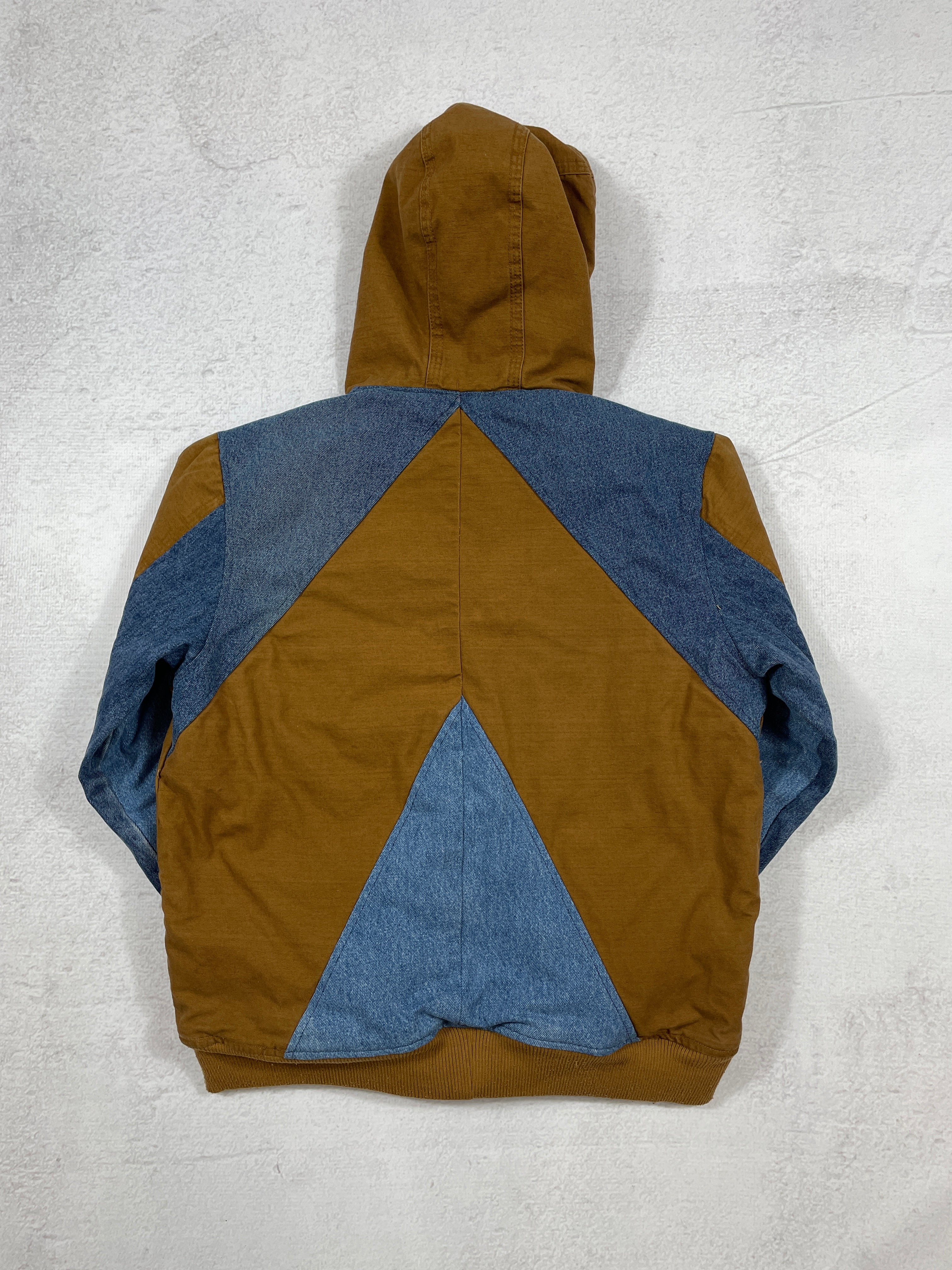 Vintage Reworked Carhartt Hooded Detroit Jacket - Men's Medium