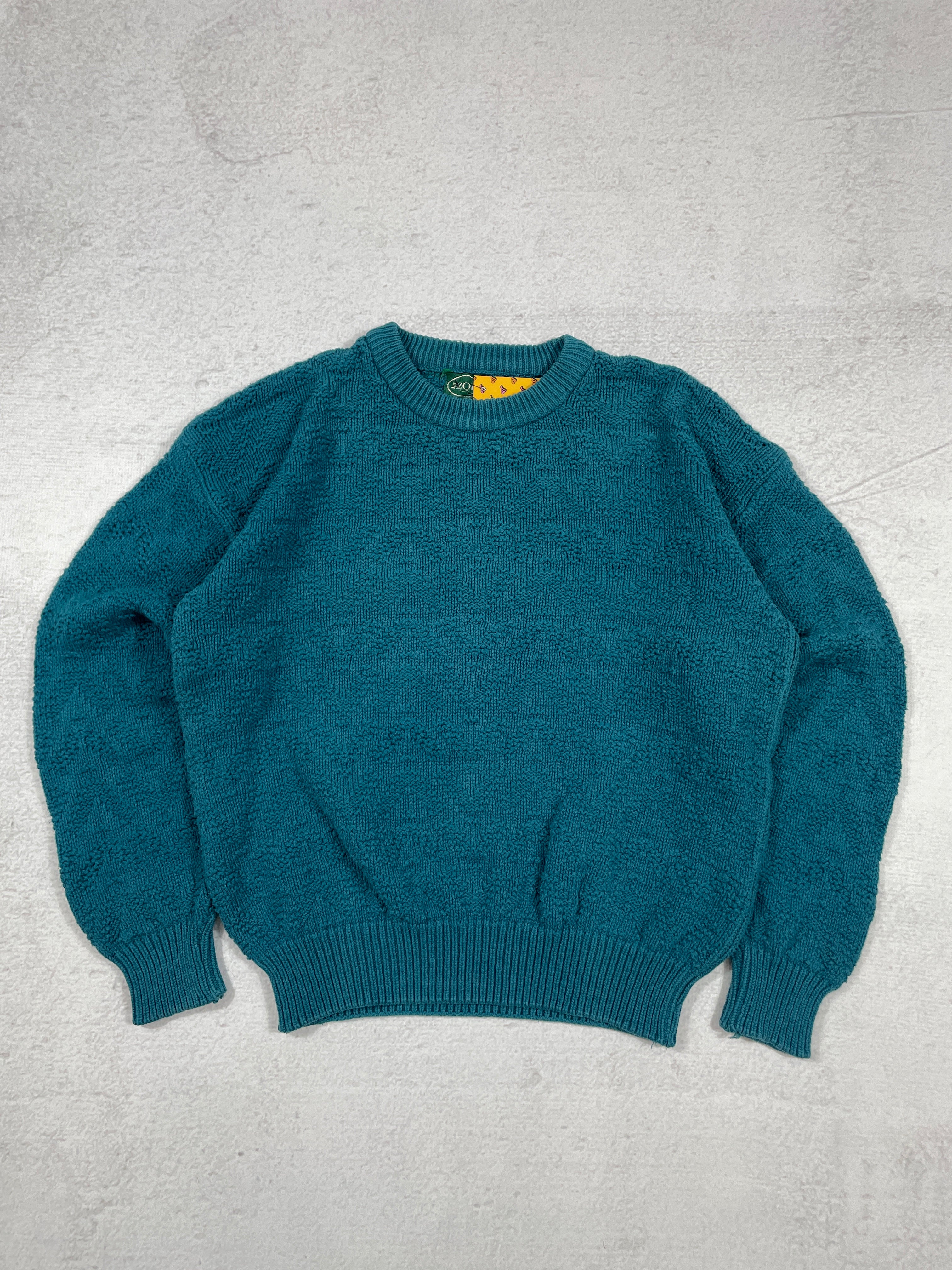 Vintage Izod Knitted Sweater - Women's Medium