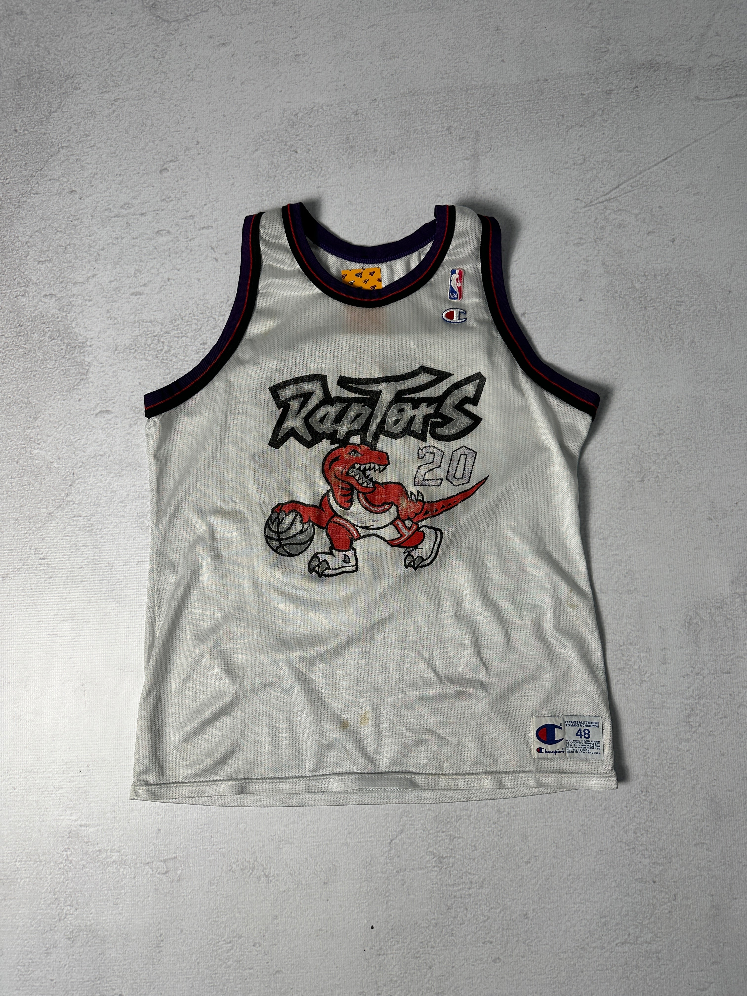 Vintage Champion NBA Toronto Raptors Damon Stoudamire #20 Jersey - Men's Large