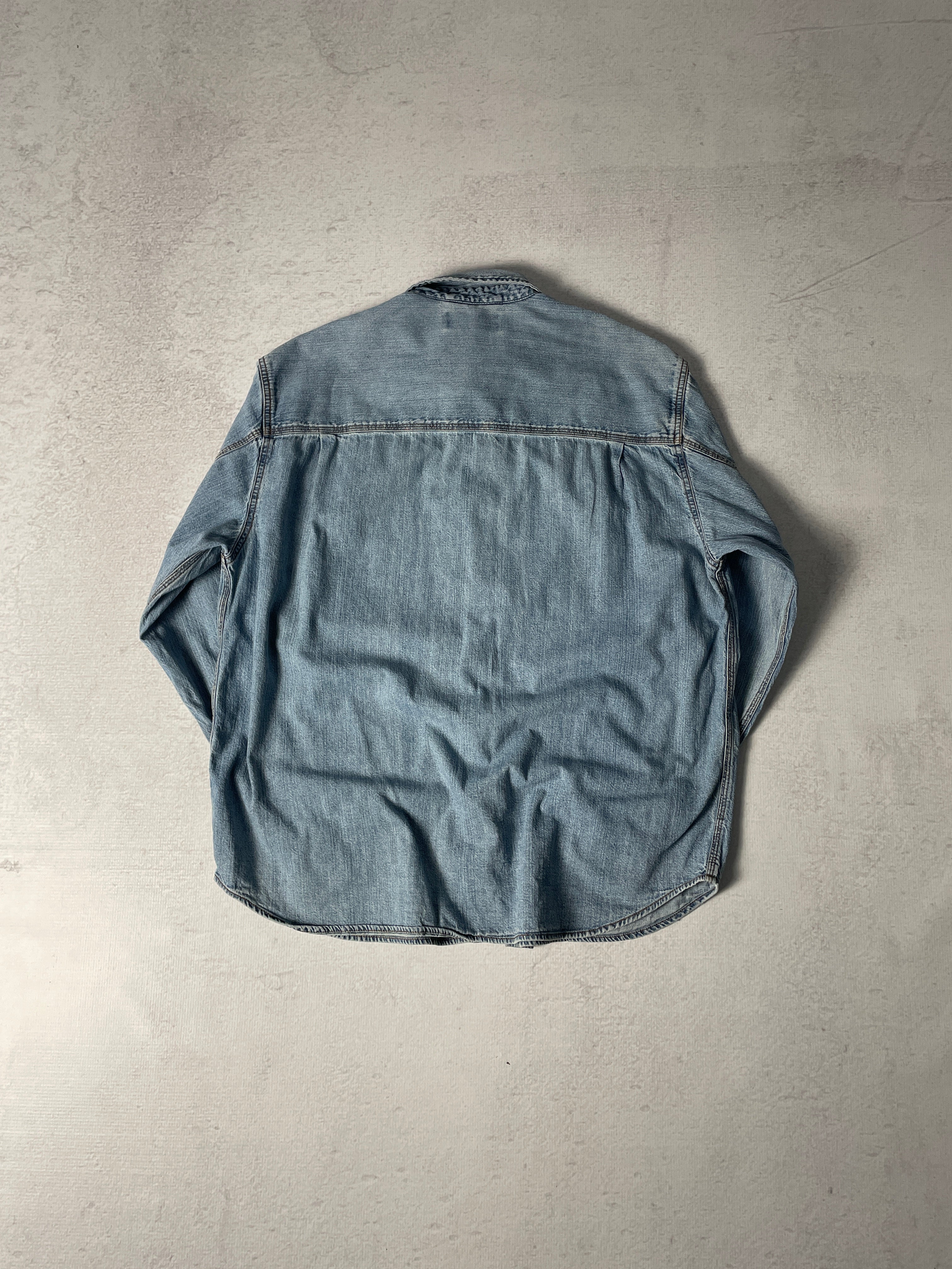 Vintage Levis Button-Down Denim Shirt - Men's XL