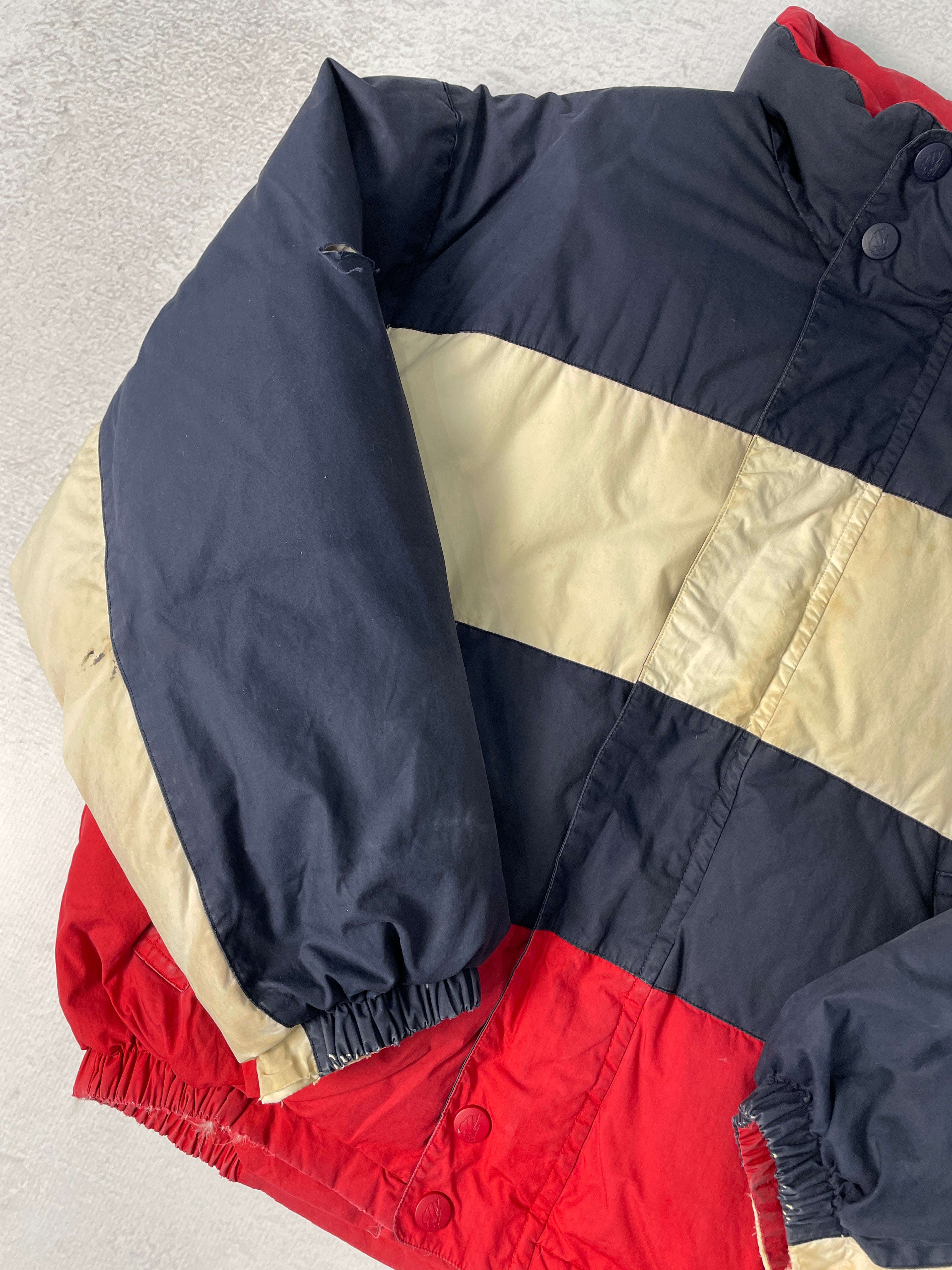 Vintage Nautica Reversible Insulated Jacket - Men's Large